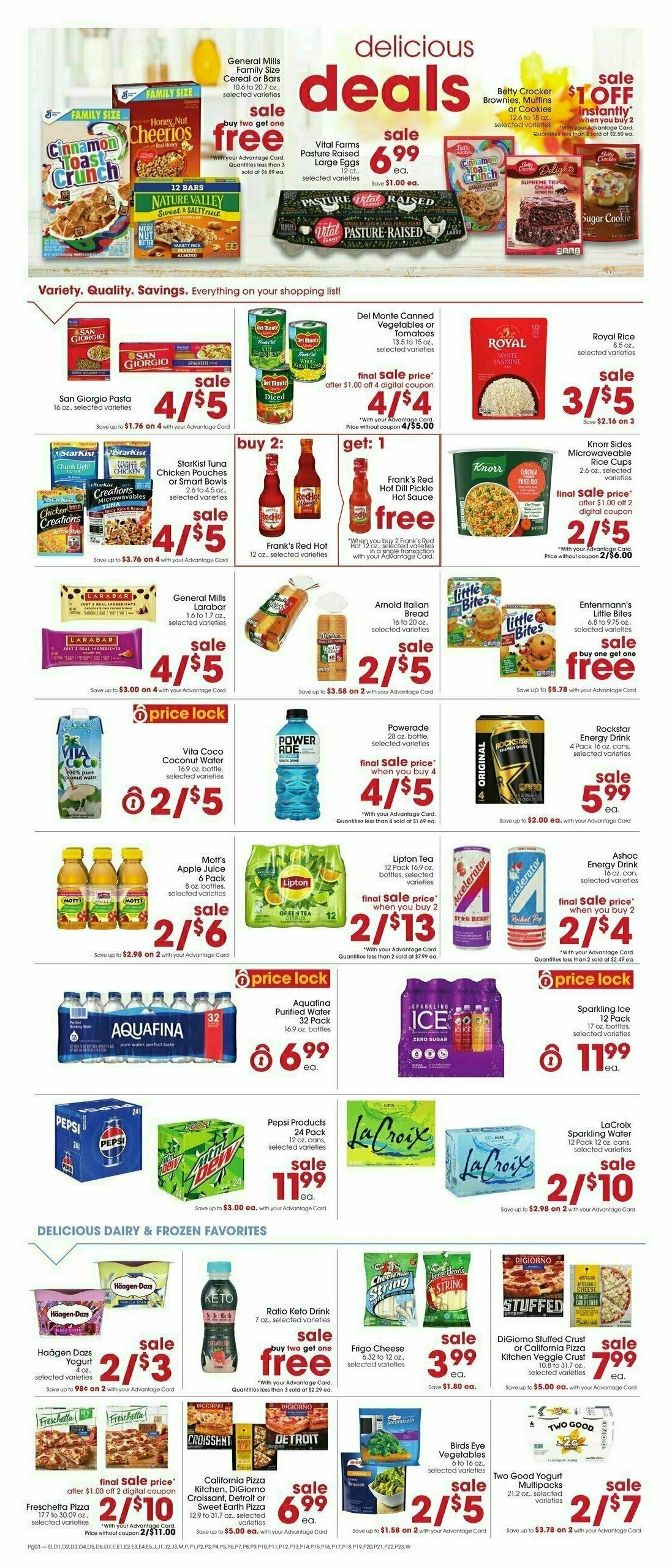 Giant Eagle Weekly Ad from October 12