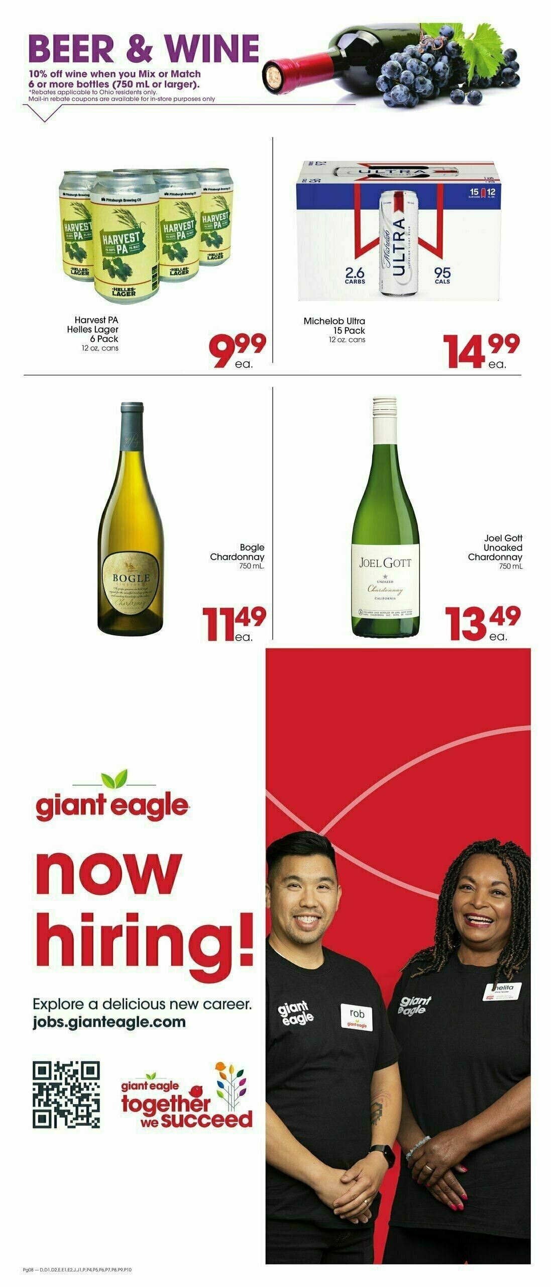 Giant Eagle Weekly Ad from October 19