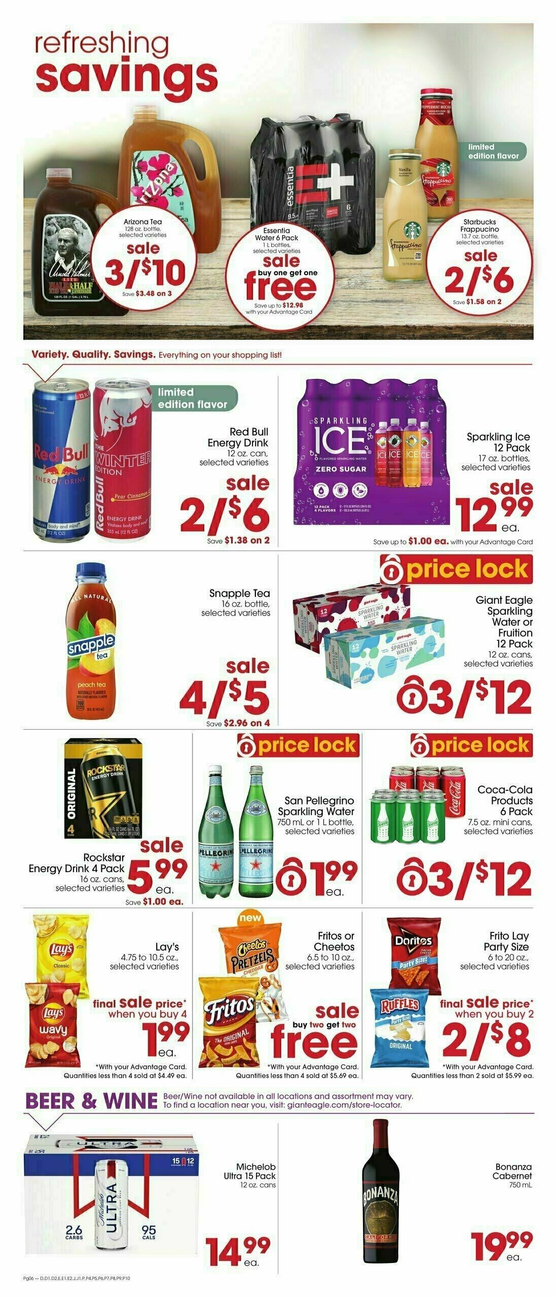 Giant Eagle Weekly Ad from November 16