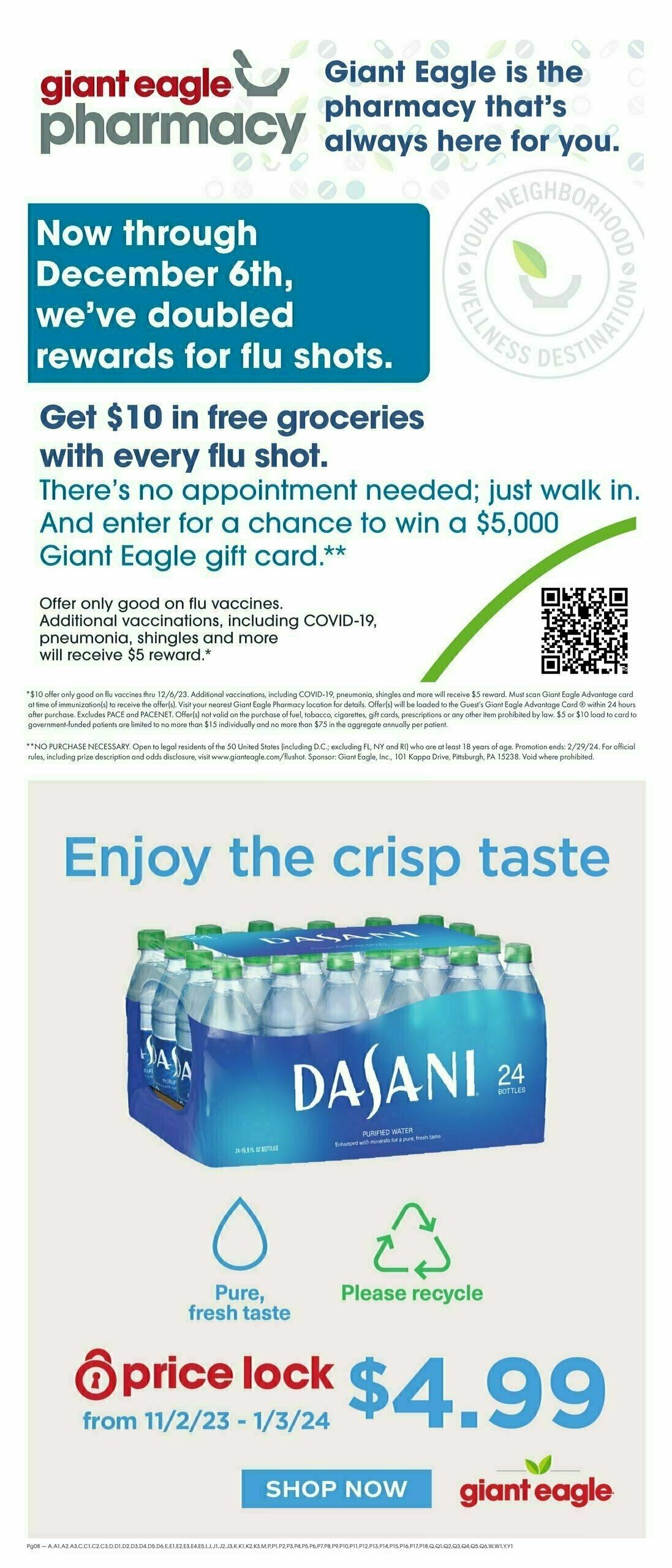 Giant Eagle Weekly Ad from November 23