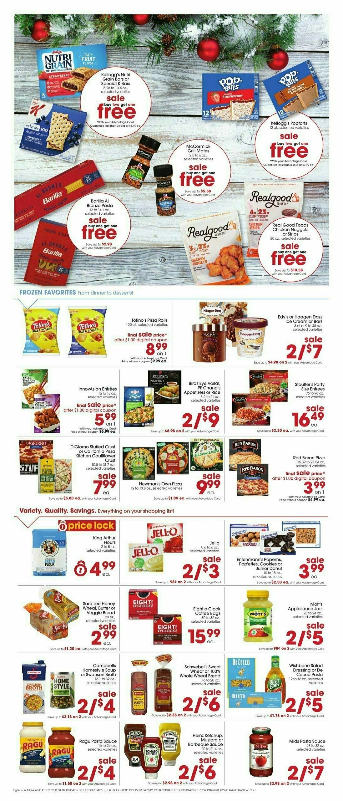 Giant Eagle Weekly Ad from November 30