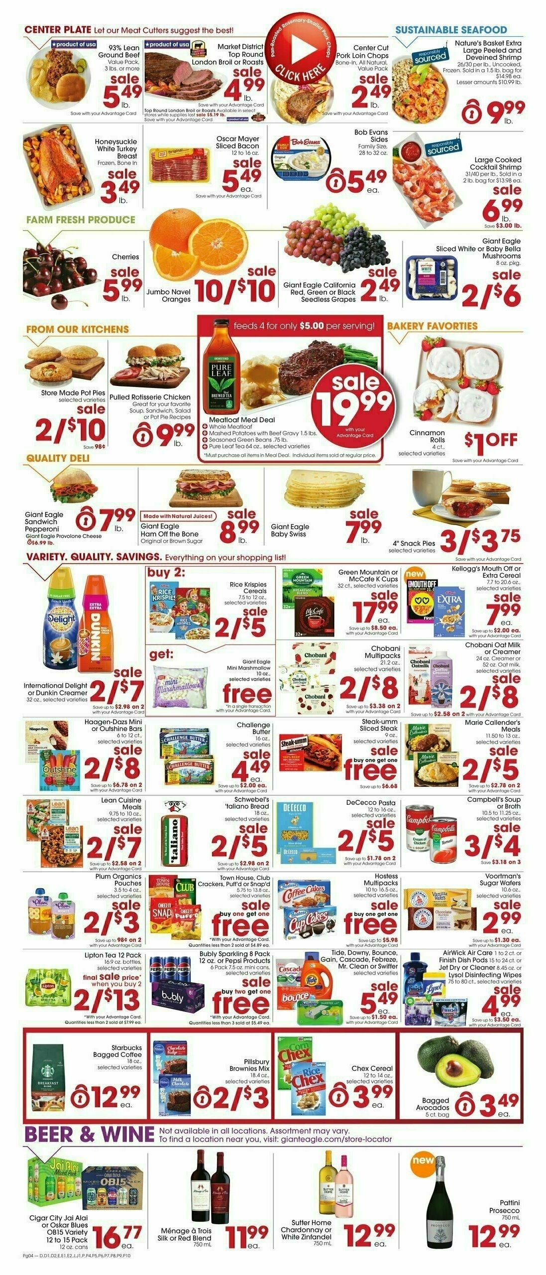 Giant Eagle Weekly Ad from December 7