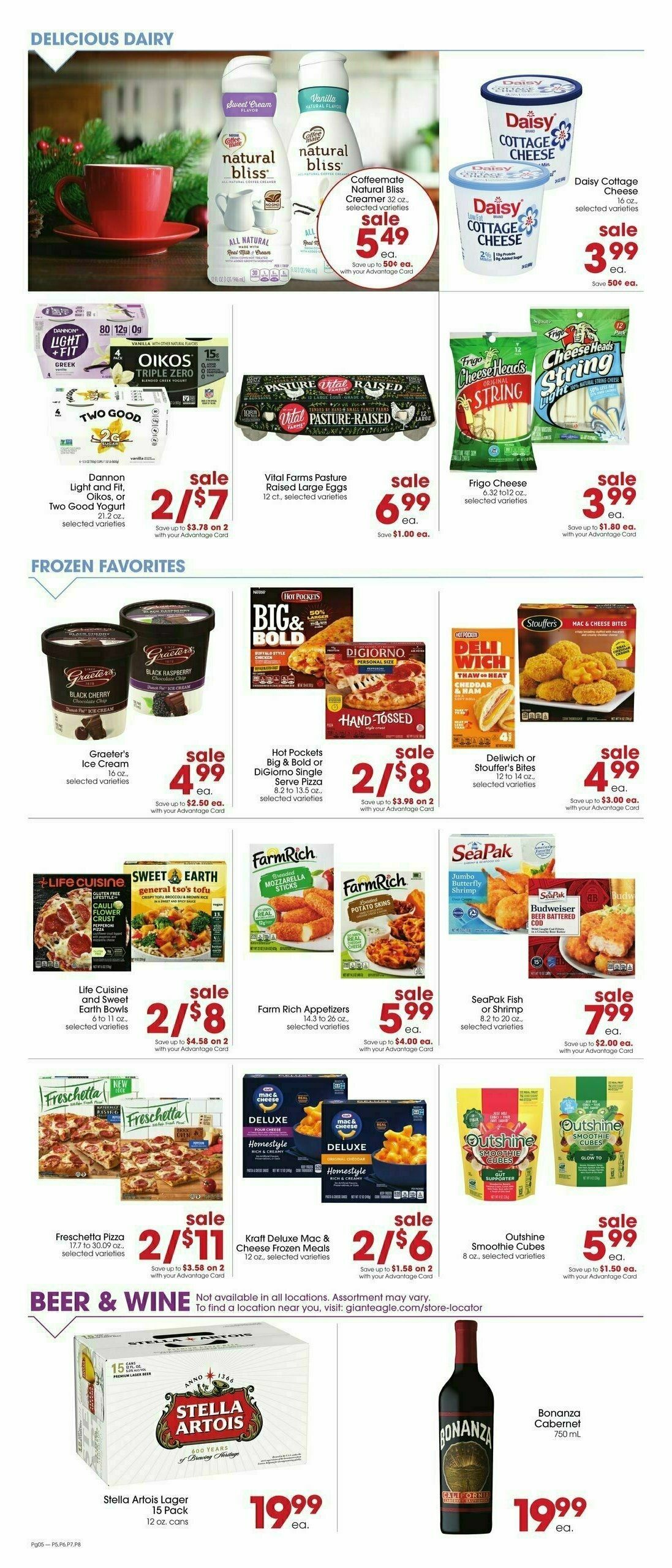 Giant Eagle Weekly Ad from December 7