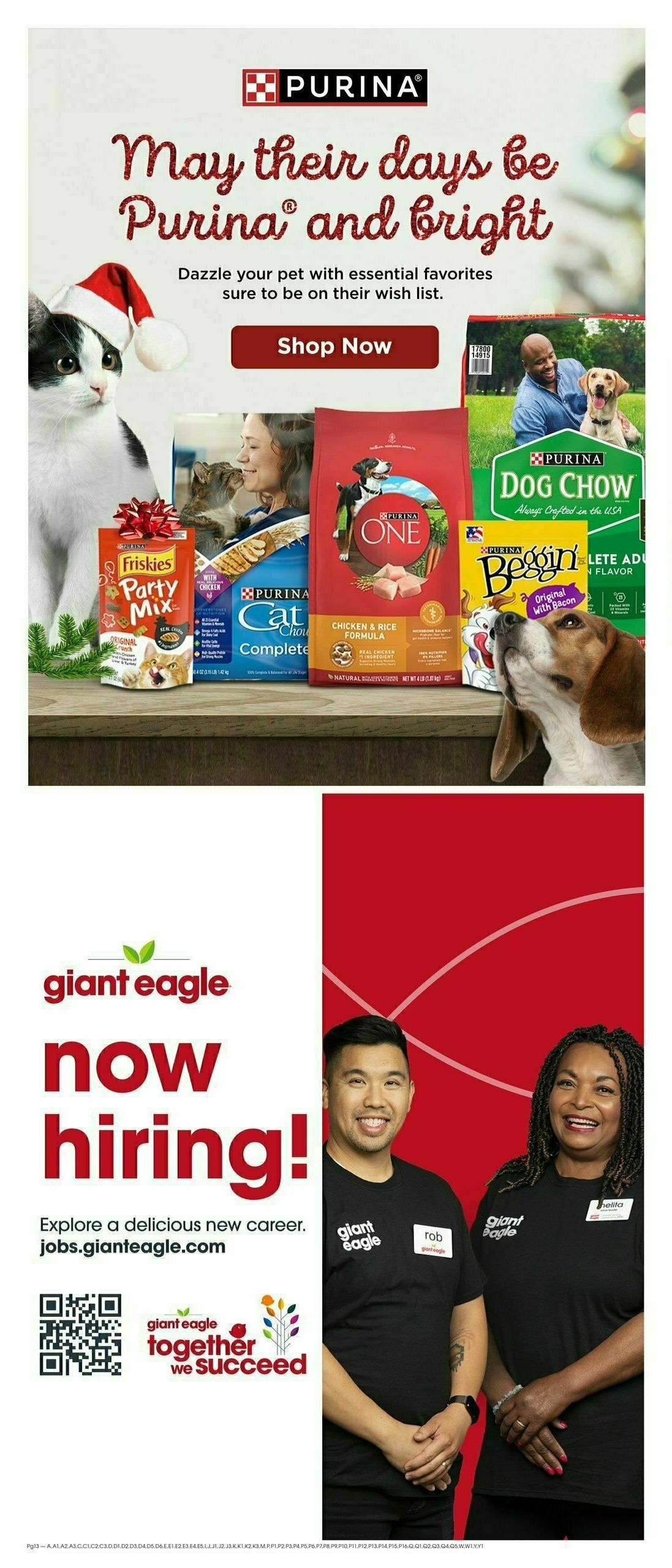 Giant Eagle Weekly Ad from December 21