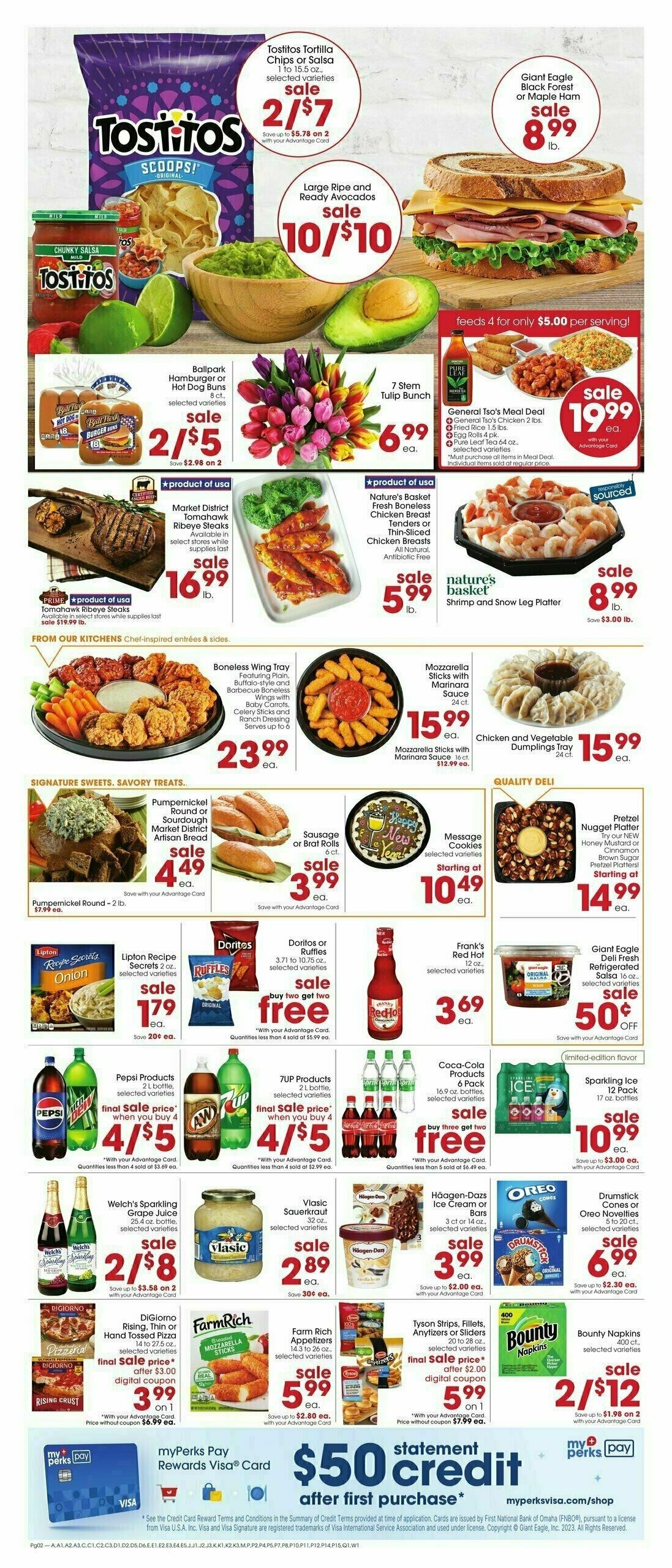 Giant Eagle Weekly Ad from December 28