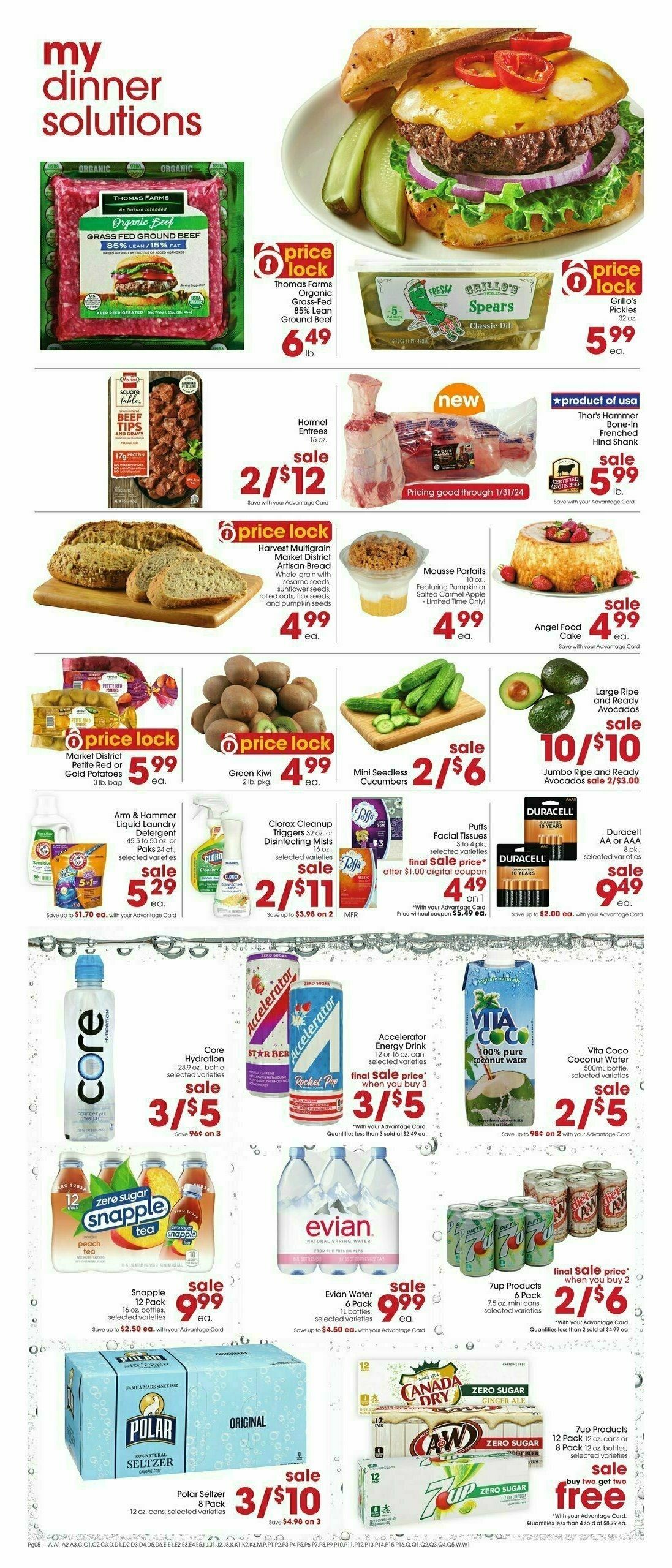 Giant Eagle Weekly Ad from January 4