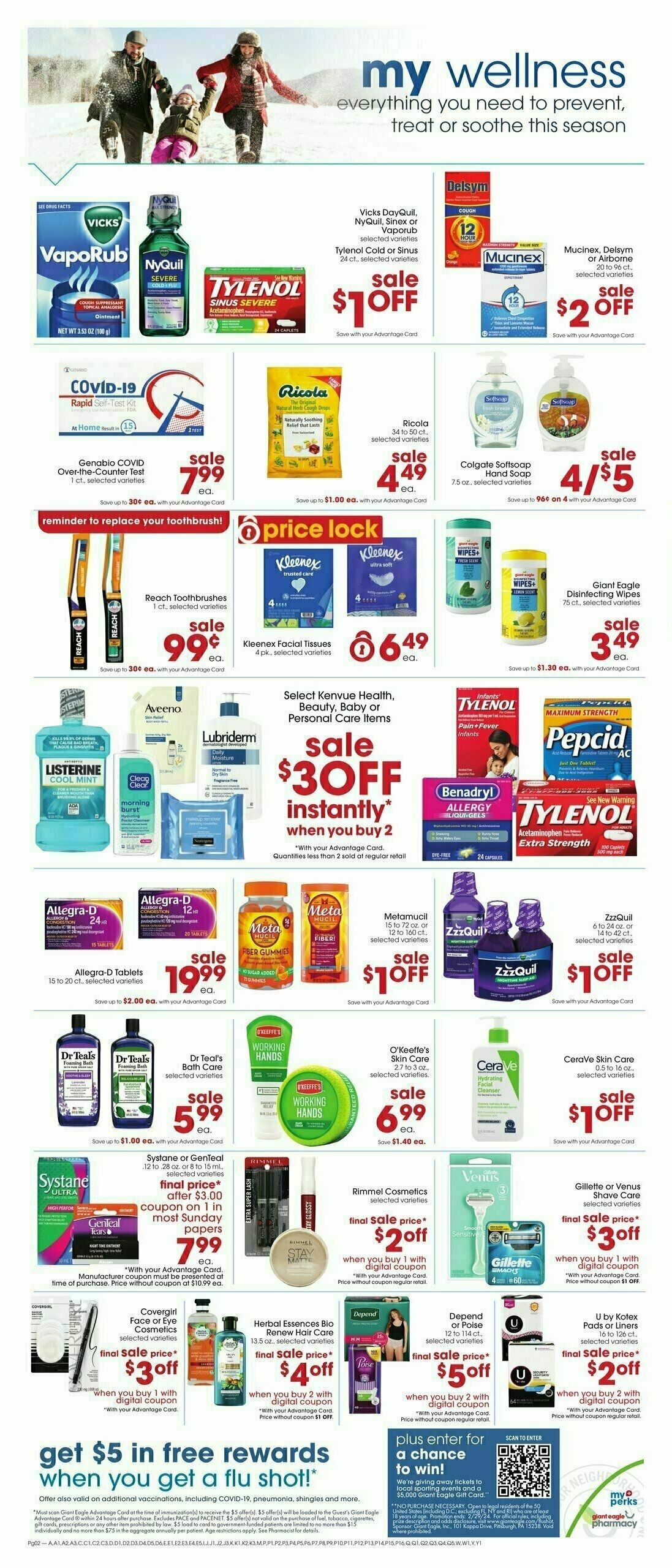 Giant Eagle Weekly Ad from January 4