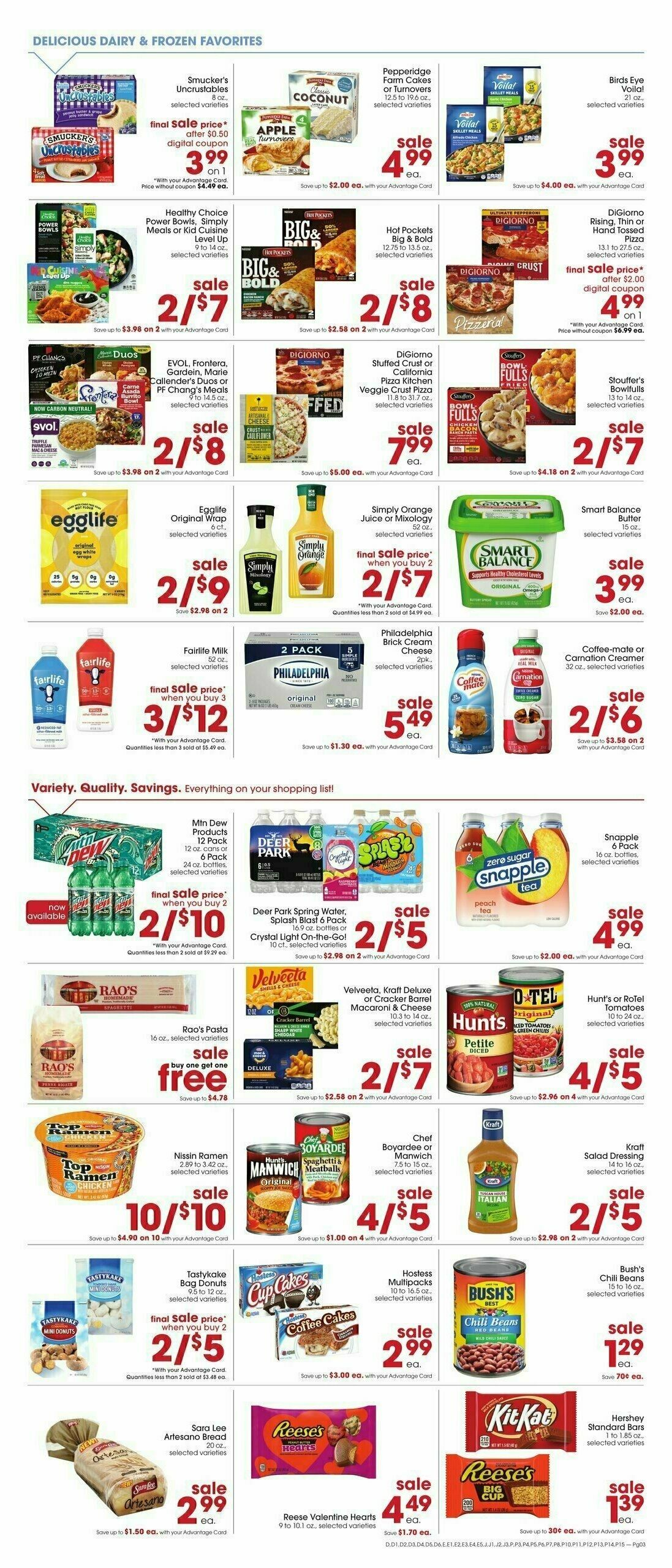 Giant Eagle Weekly Ad from January 11