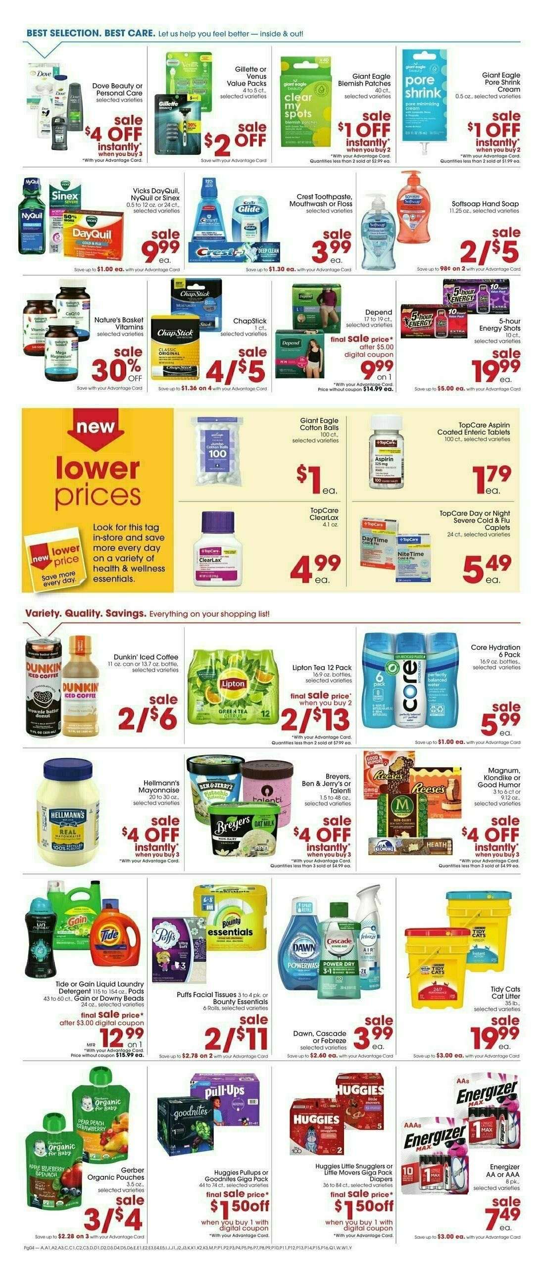 Giant Eagle Weekly Ad from January 18