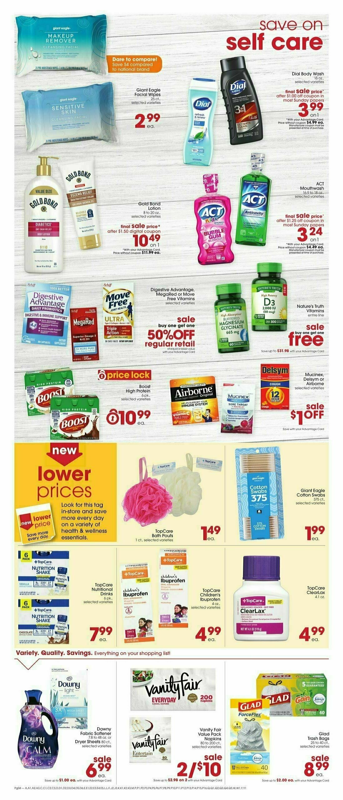 Giant Eagle Weekly Ad from January 25