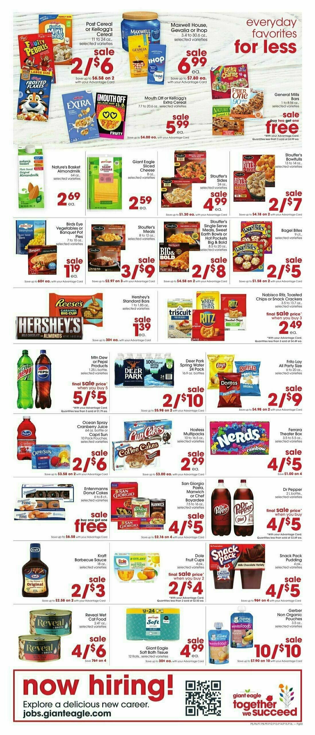 Giant Eagle Weekly Ad from February 1