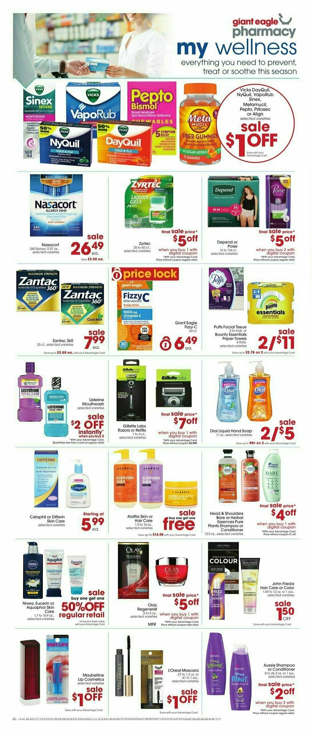 Giant Eagle Weekly Ad from February 1