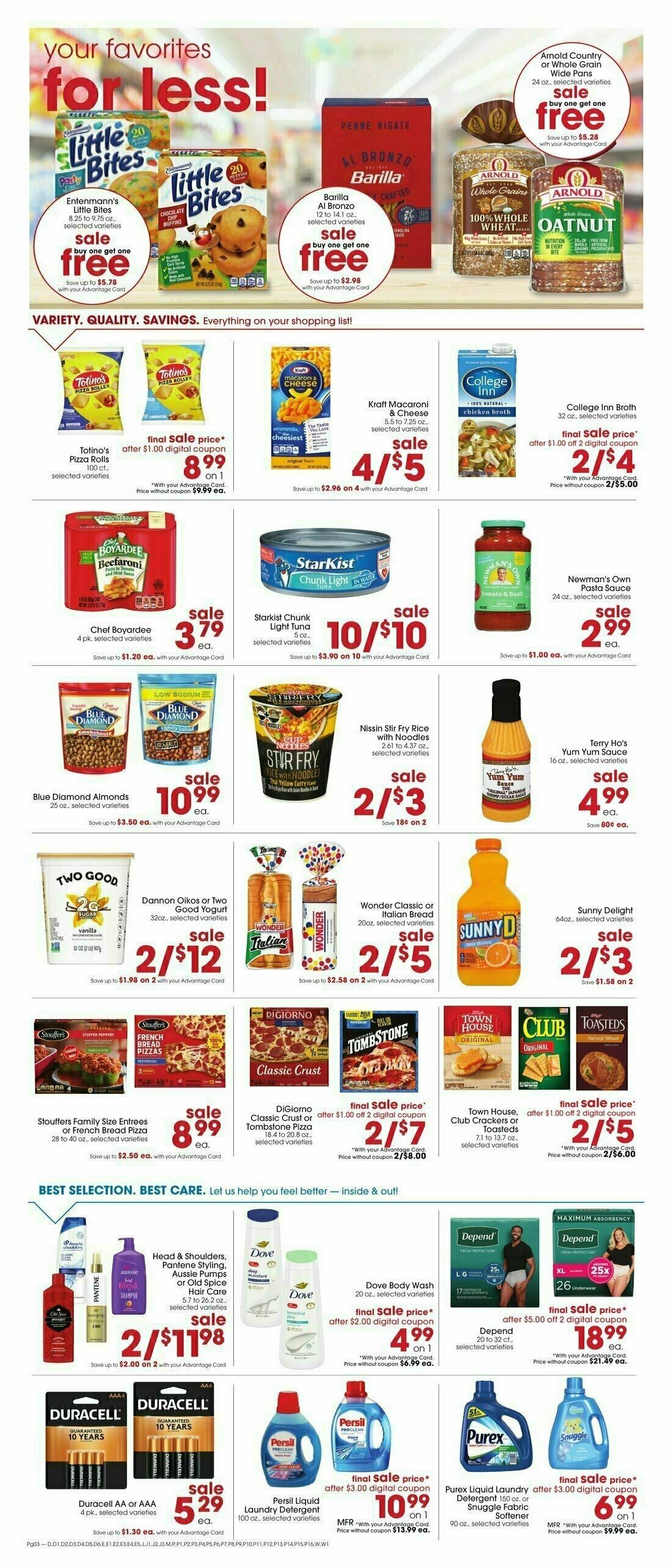 Giant Eagle Weekly Ad from February 15