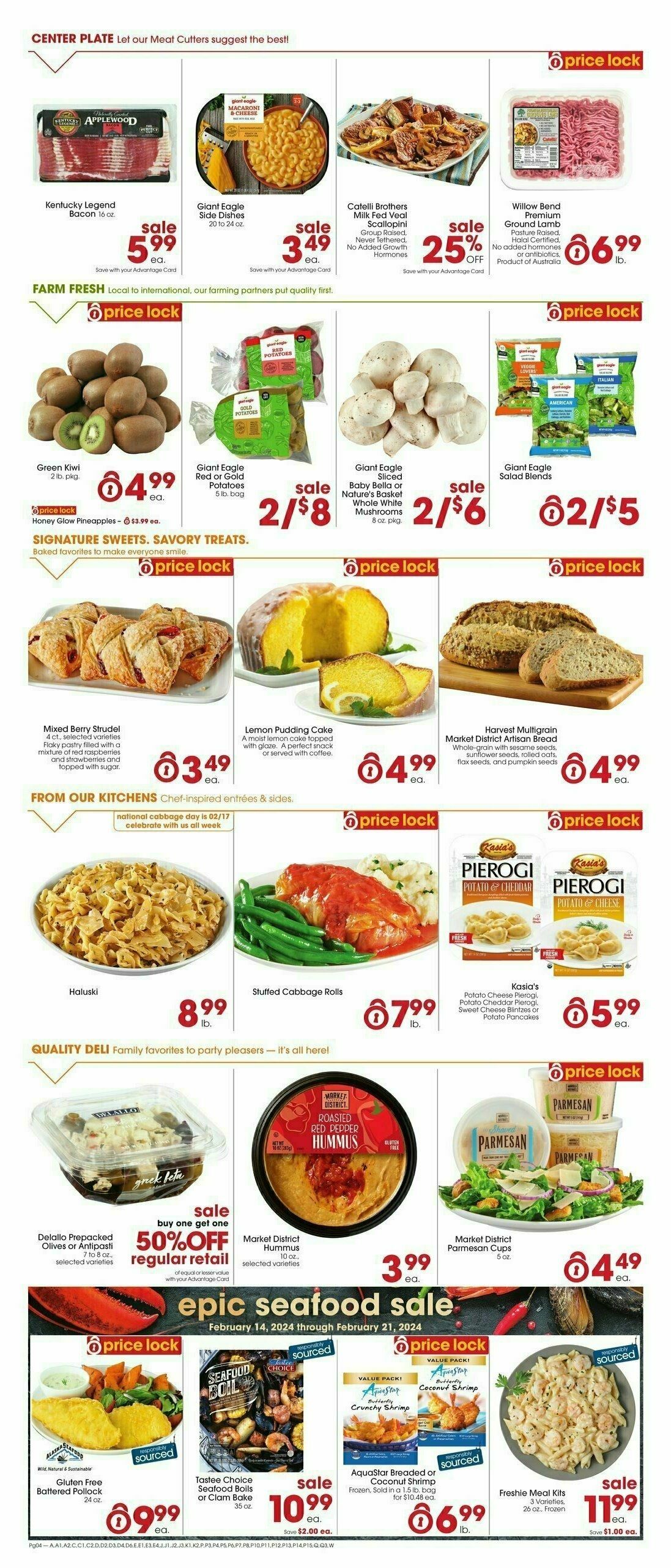 Giant Eagle Weekly Ad from February 15