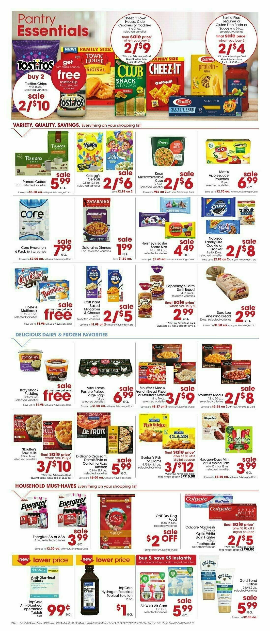 Giant Eagle Weekly Ad from February 22