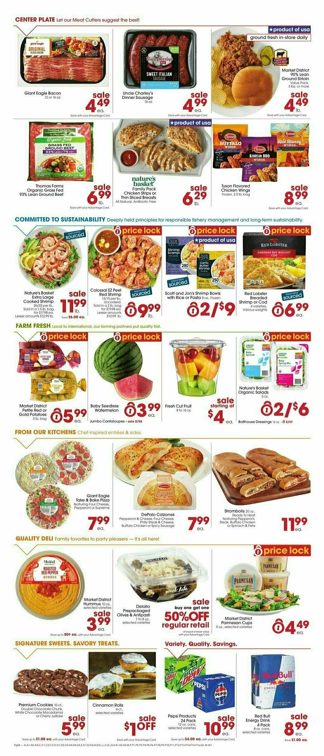 Giant Eagle Weekly Ad from February 22