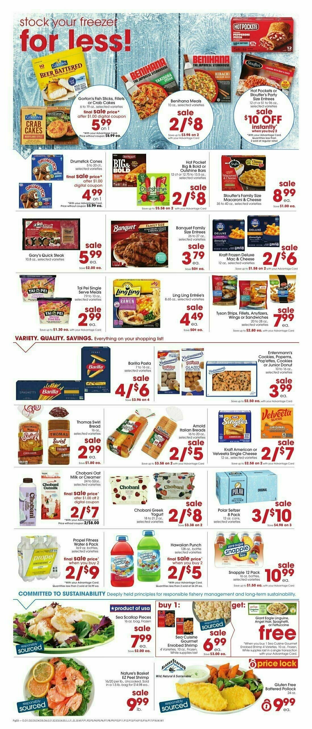 Giant Eagle Weekly Ad from February 29