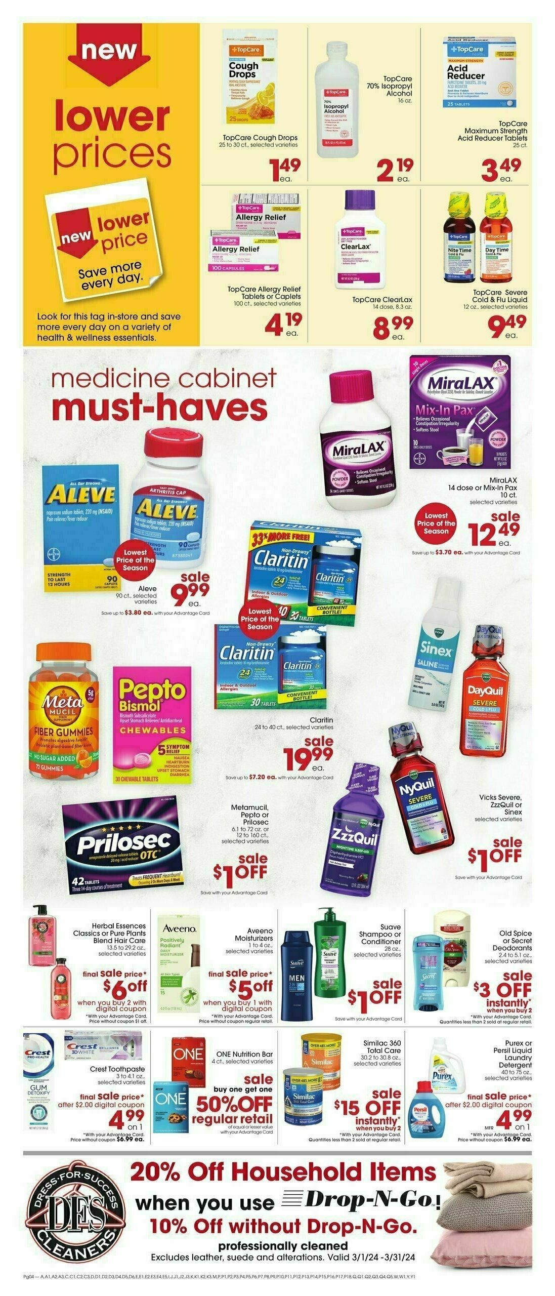 Giant Eagle Weekly Ad from February 29