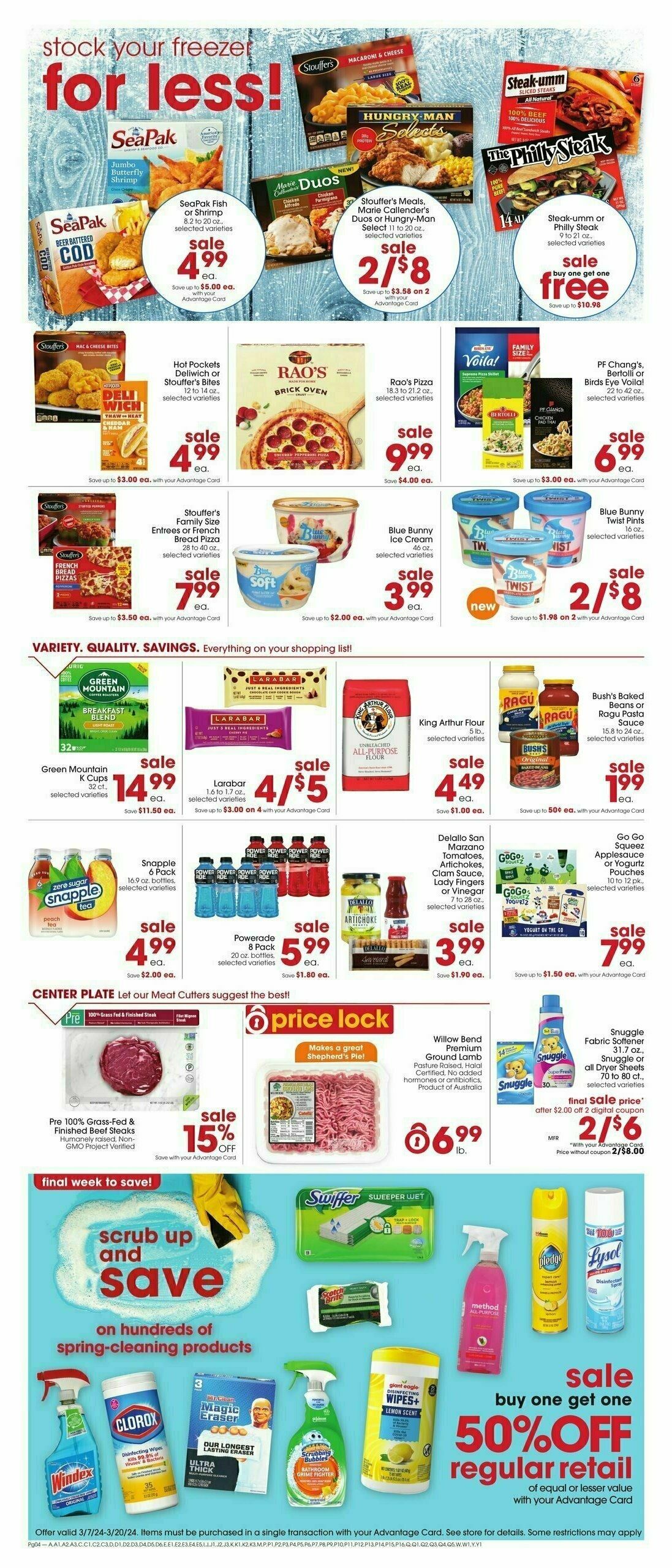 Giant Eagle Weekly Ad from March 14