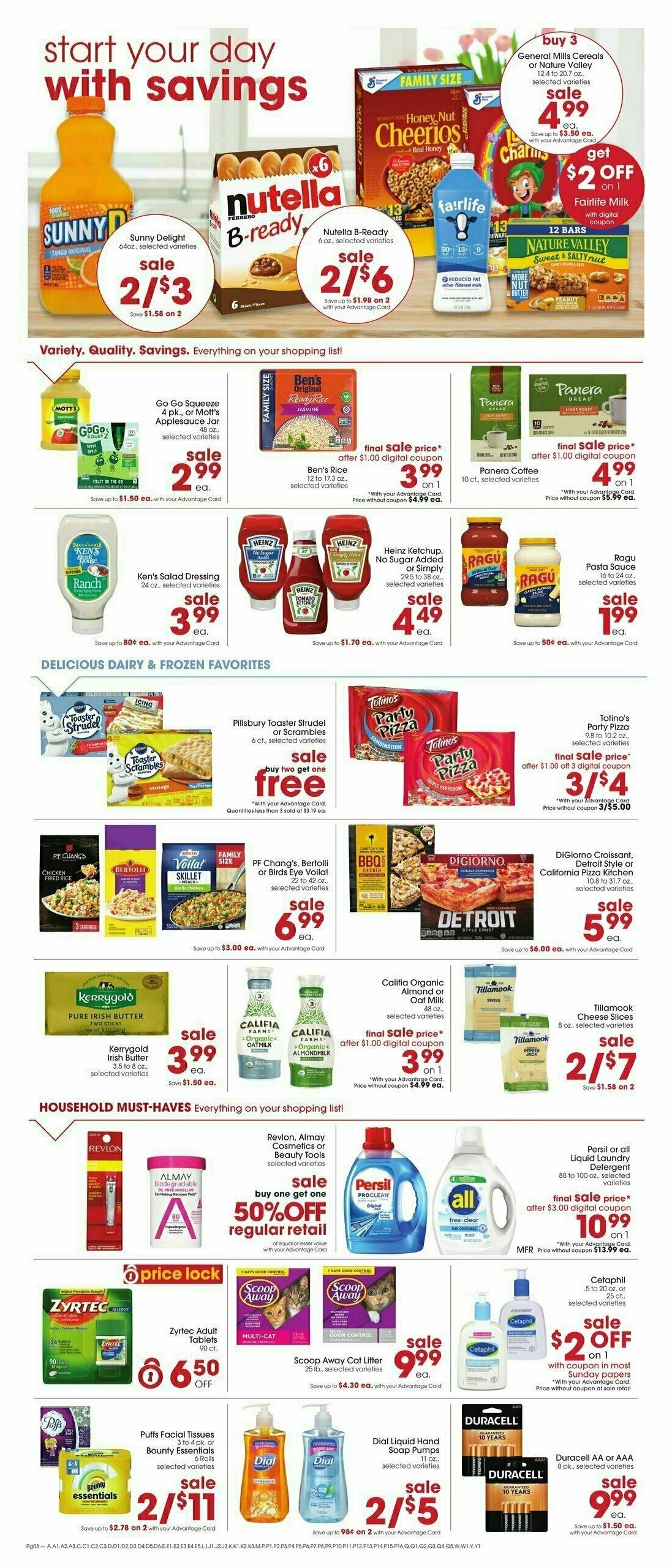 Giant Eagle Weekly Ad from April 4