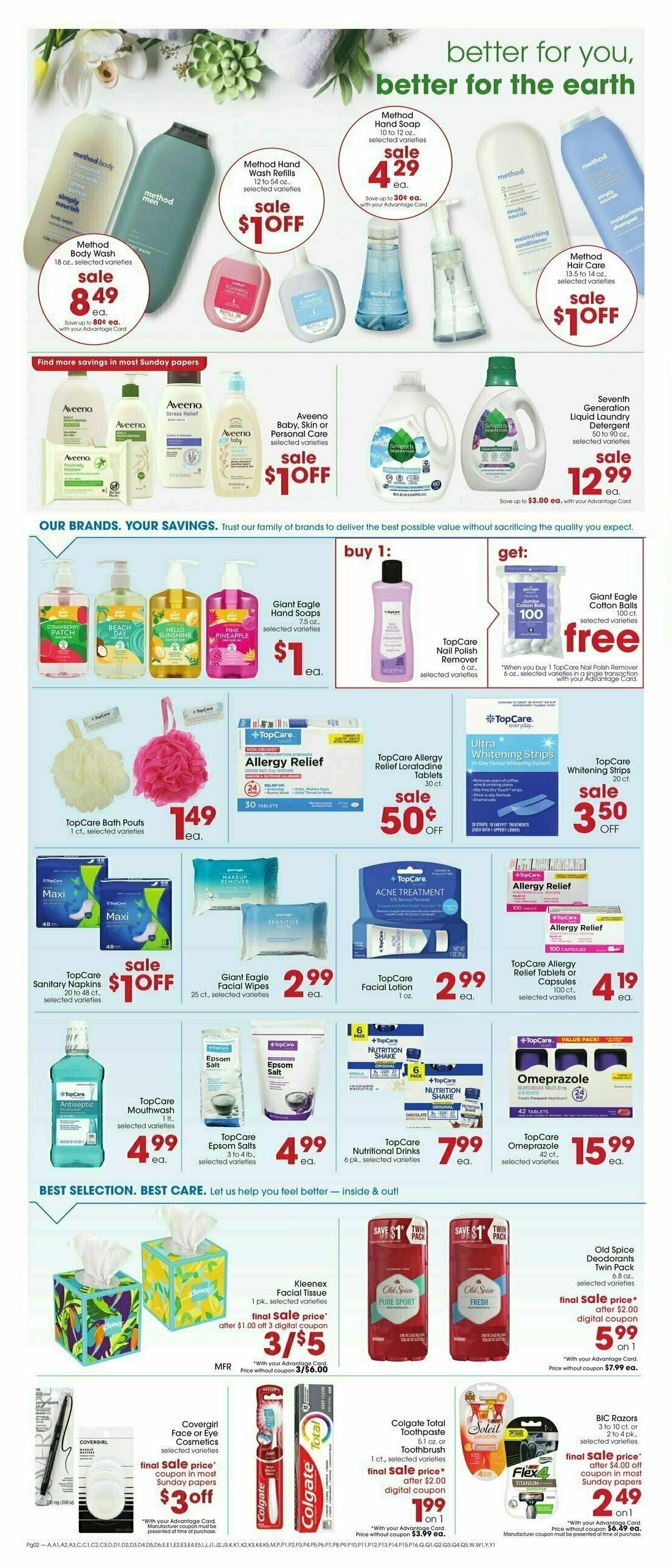 Giant Eagle Weekly Ad from April 18