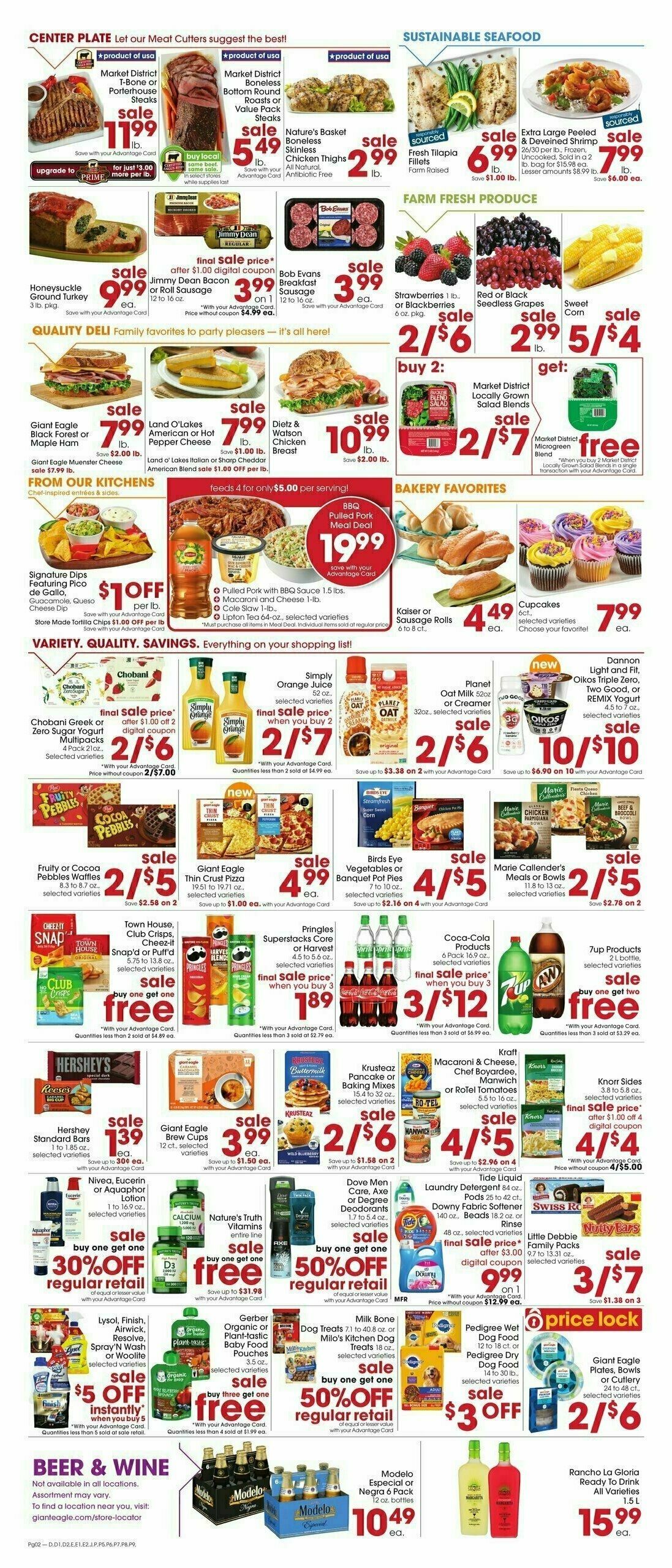 Giant Eagle Weekly Ad from May 2