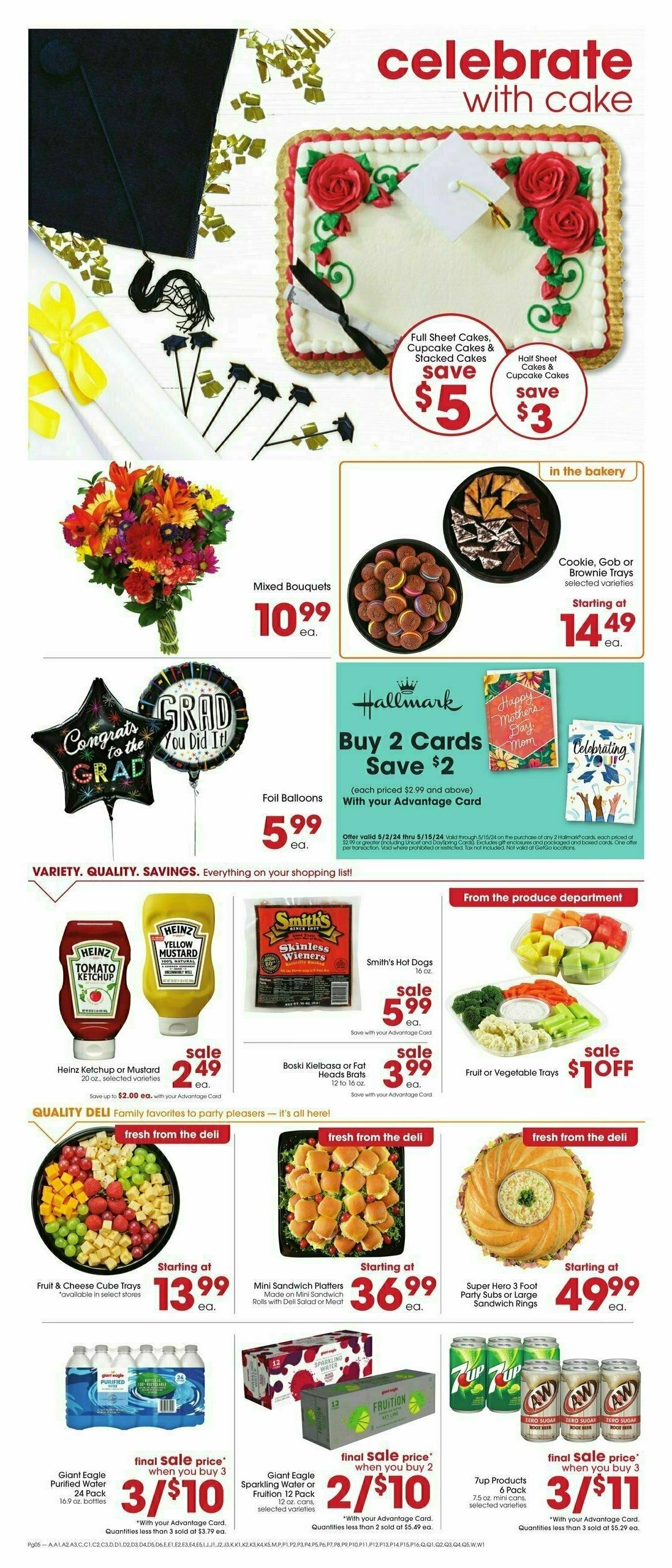 Giant Eagle Weekly Ad from May 9