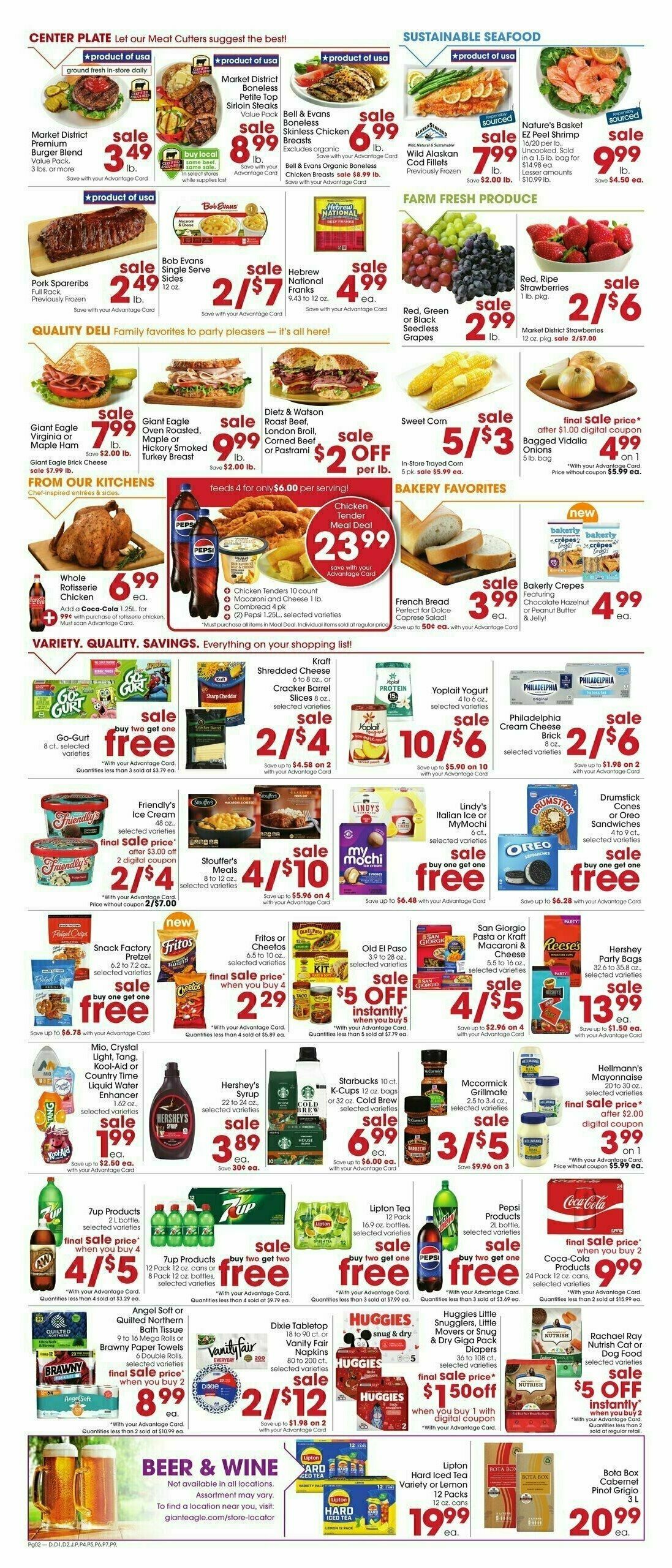 Giant Eagle Weekly Ad from May 16