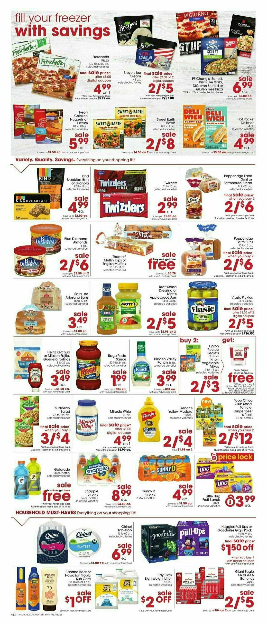 Giant Eagle Weekly Ad from May 16