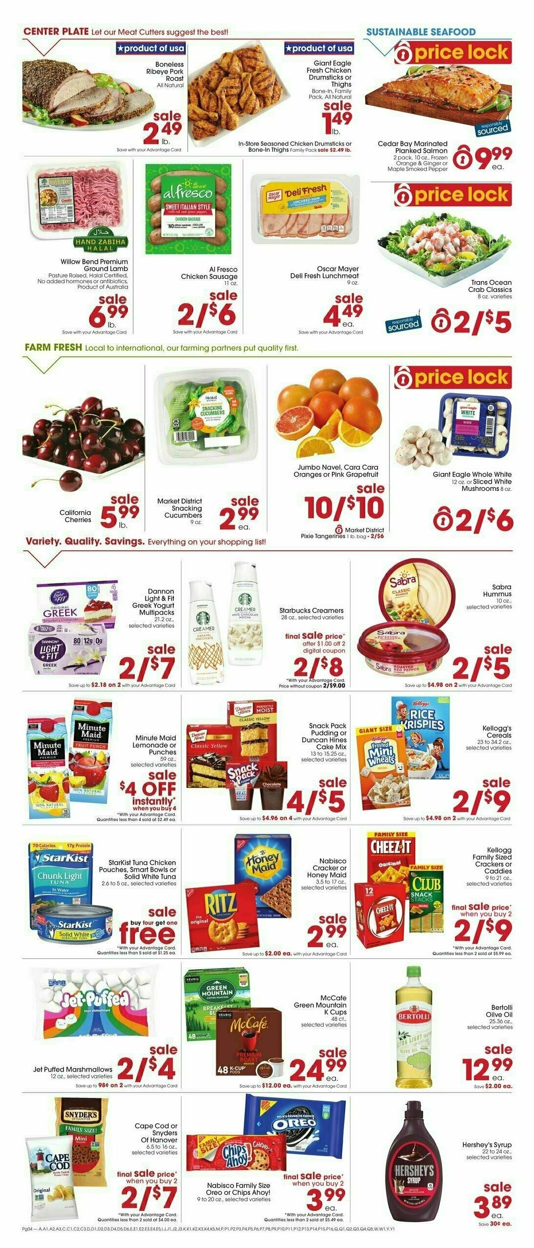 Giant Eagle Weekly Ad from May 16