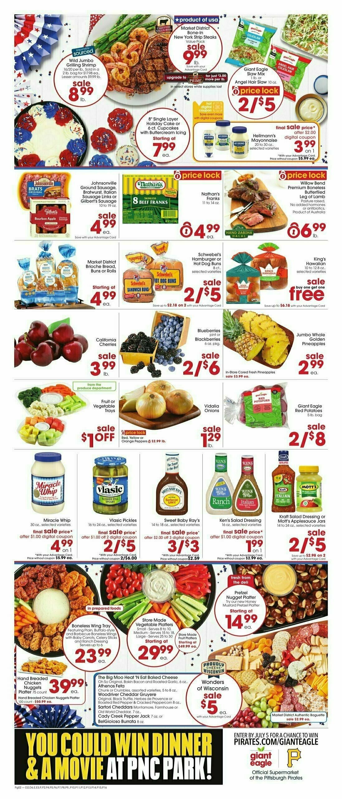 Giant Eagle Weekly Ad from May 23