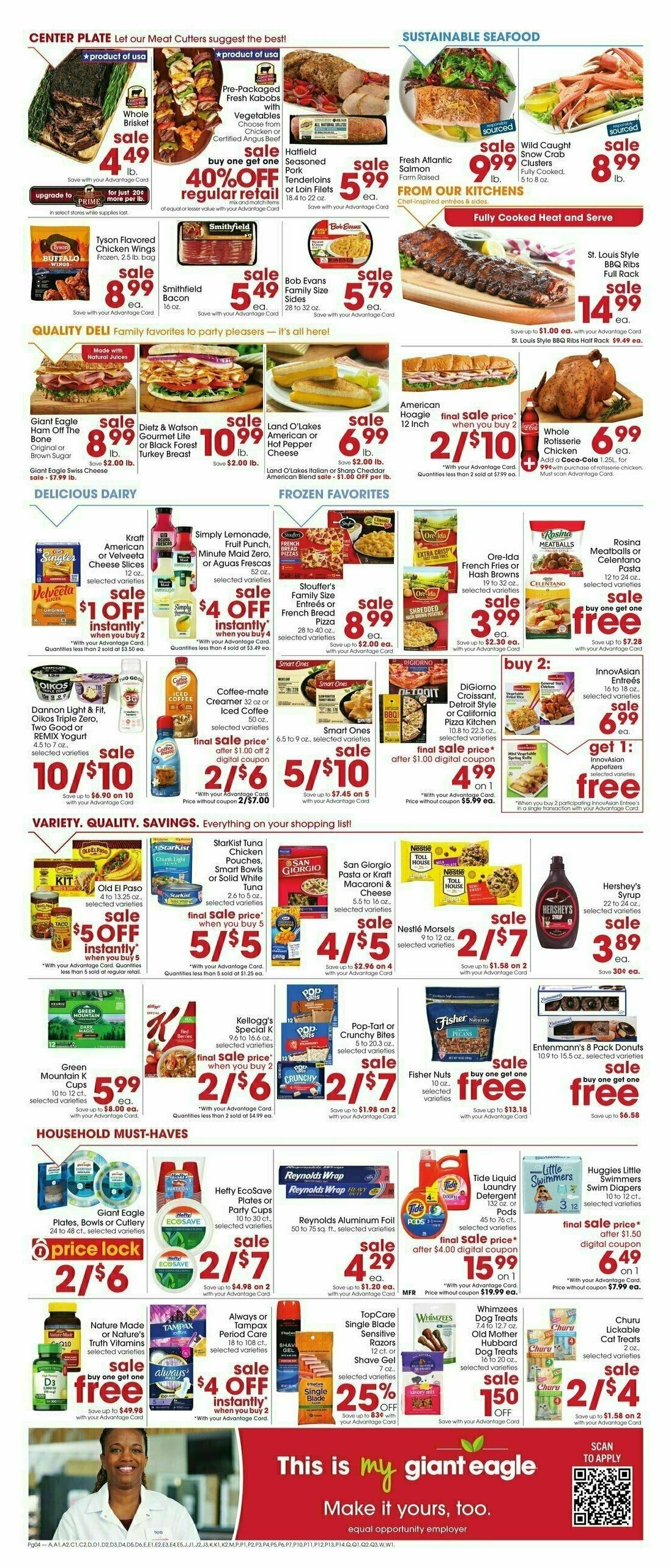 Giant Eagle Weekly Ad from May 23