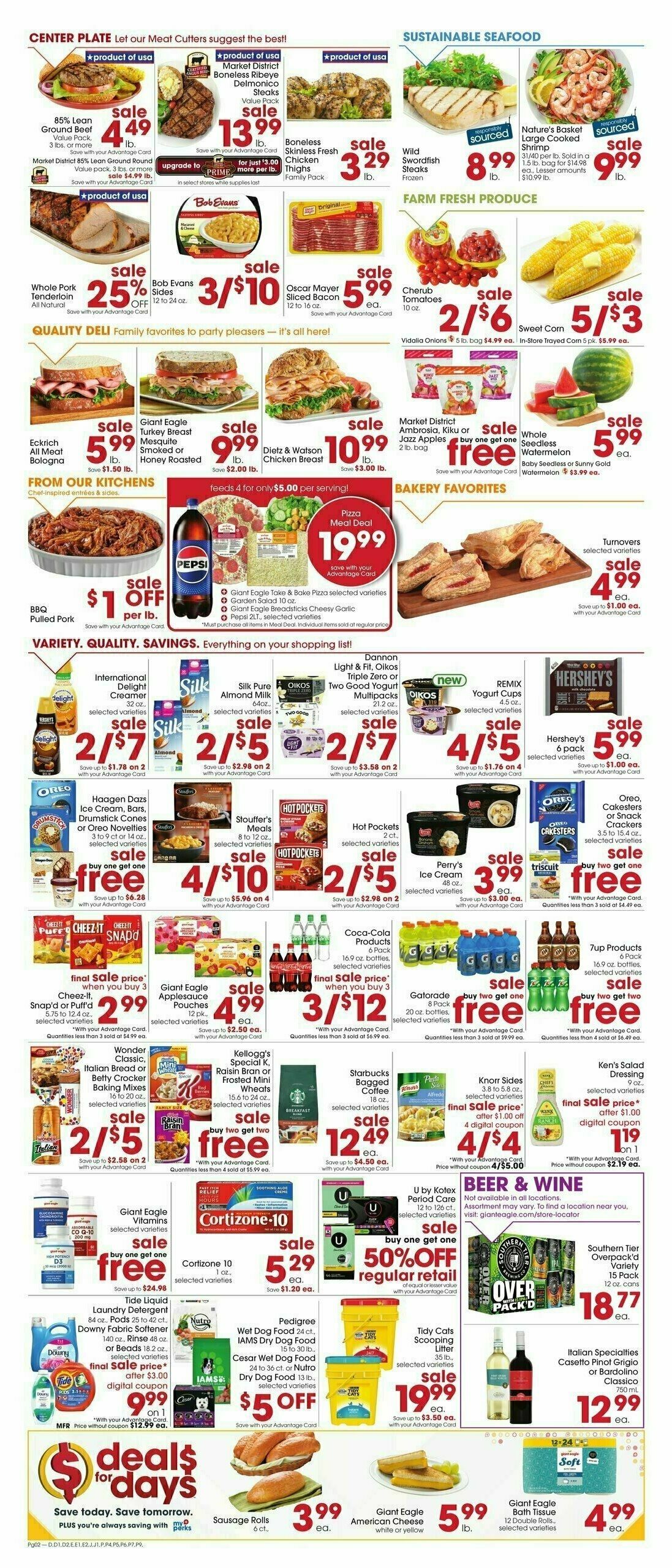 Giant Eagle Weekly Ad from May 30