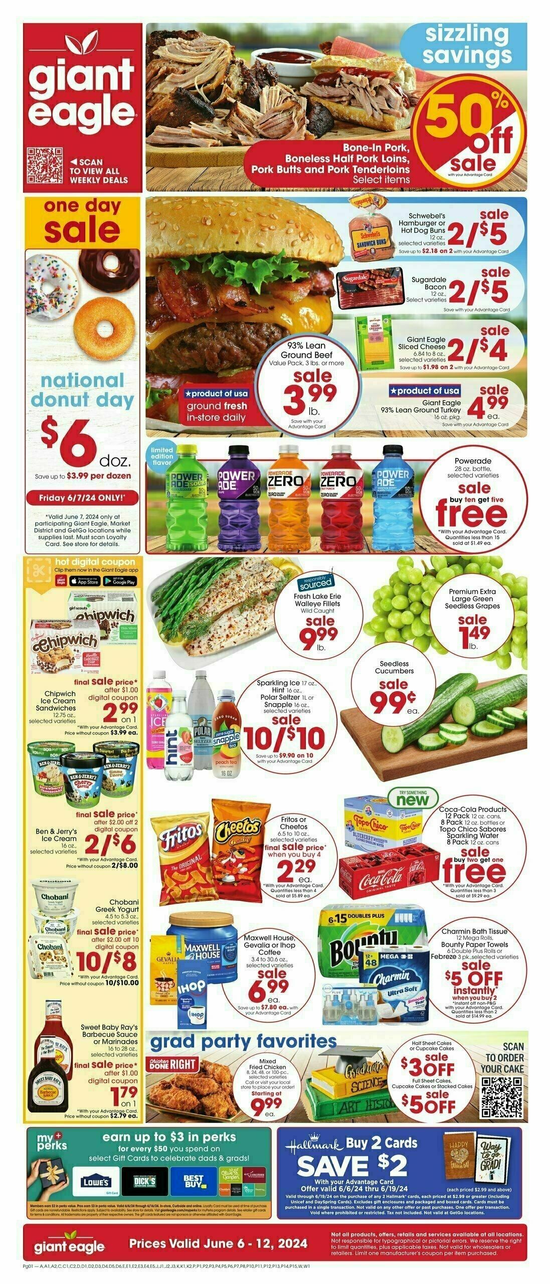 Giant Eagle Weekly Ad from June 6