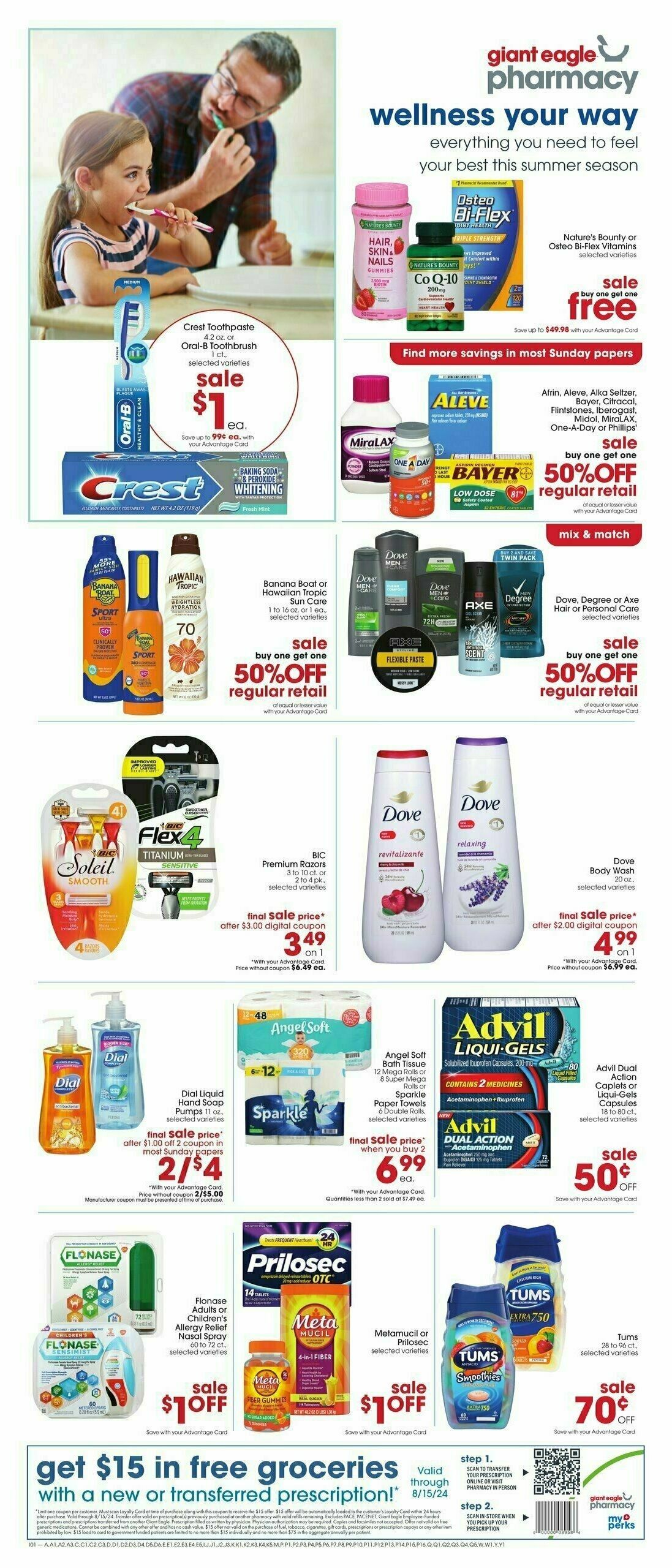 Giant Eagle Weekly Ad from June 6