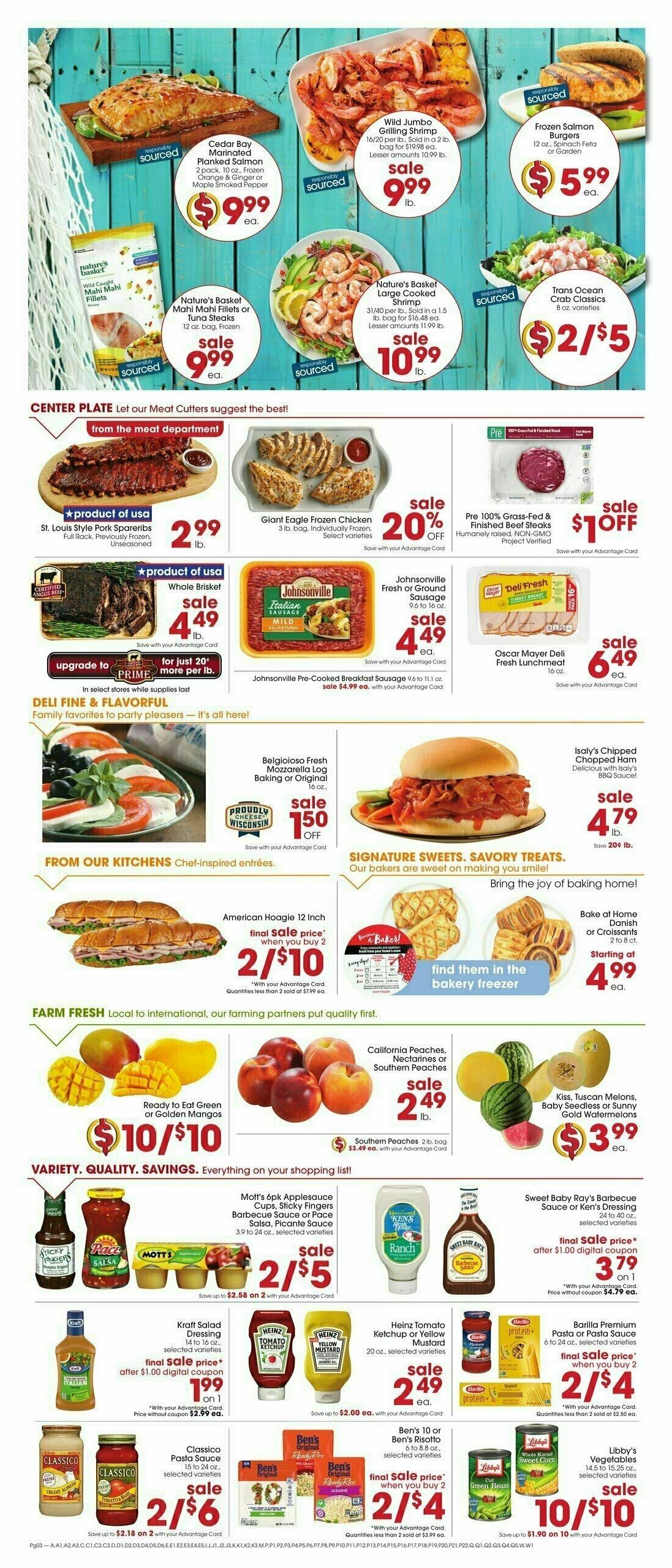 Giant Eagle Weekly Ad from June 13