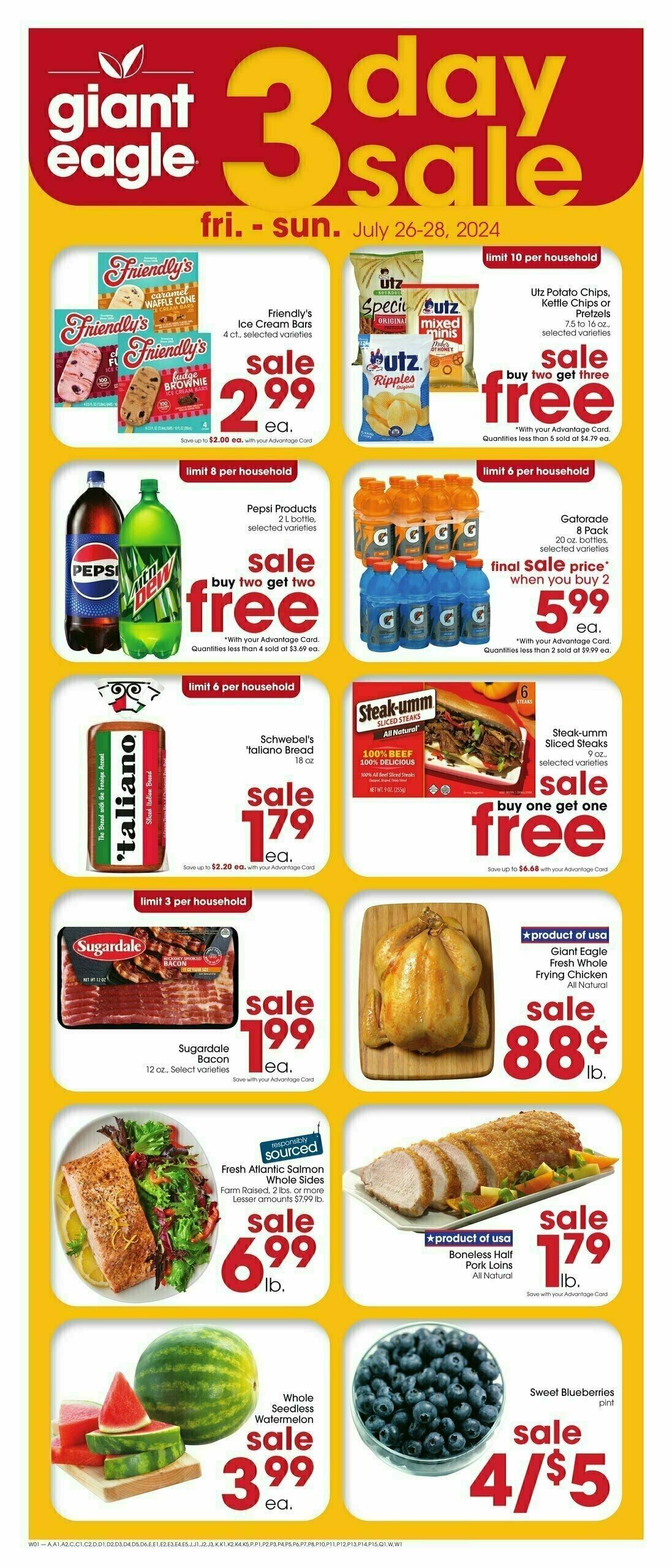 Giant Eagle Weekly Ad from July 25