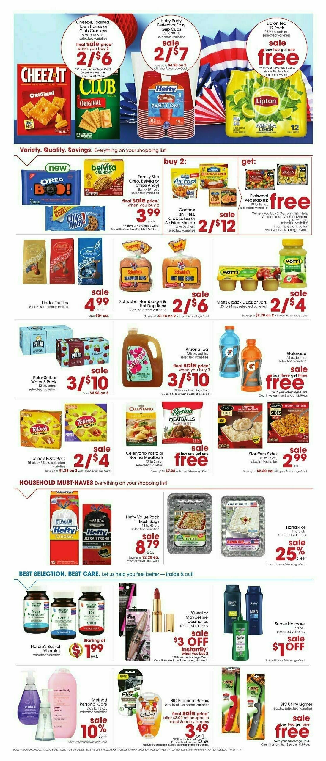 Giant Eagle Weekly Ad from August 29