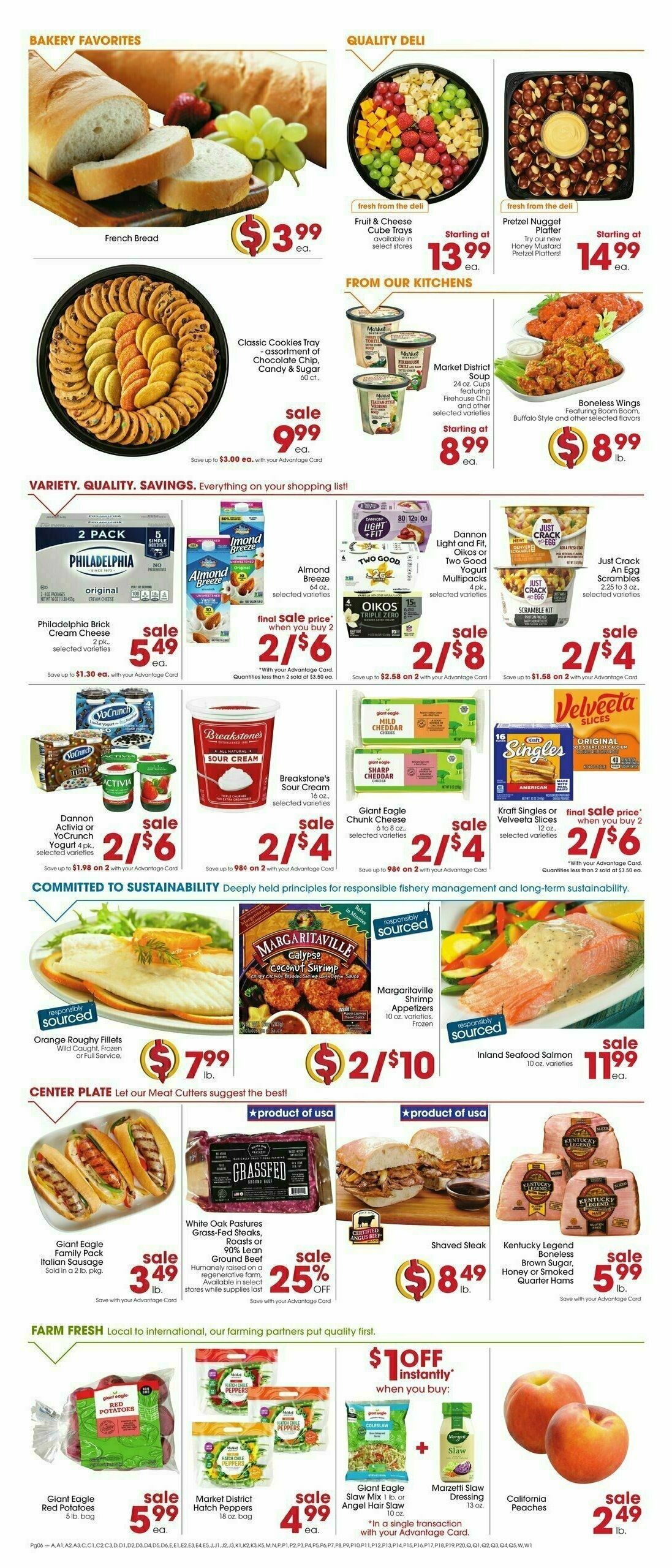 Giant Eagle Weekly Ad from August 29