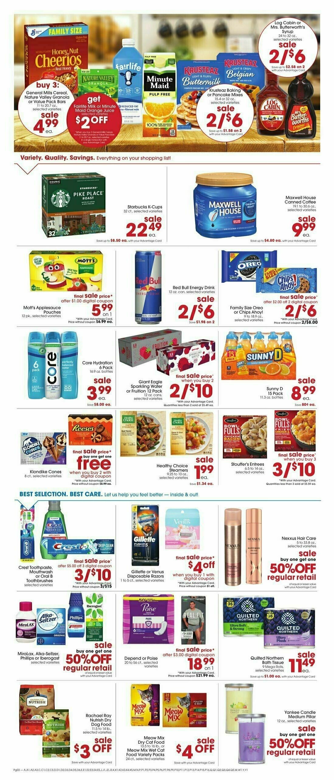 Giant Eagle Weekly Ad from September 5