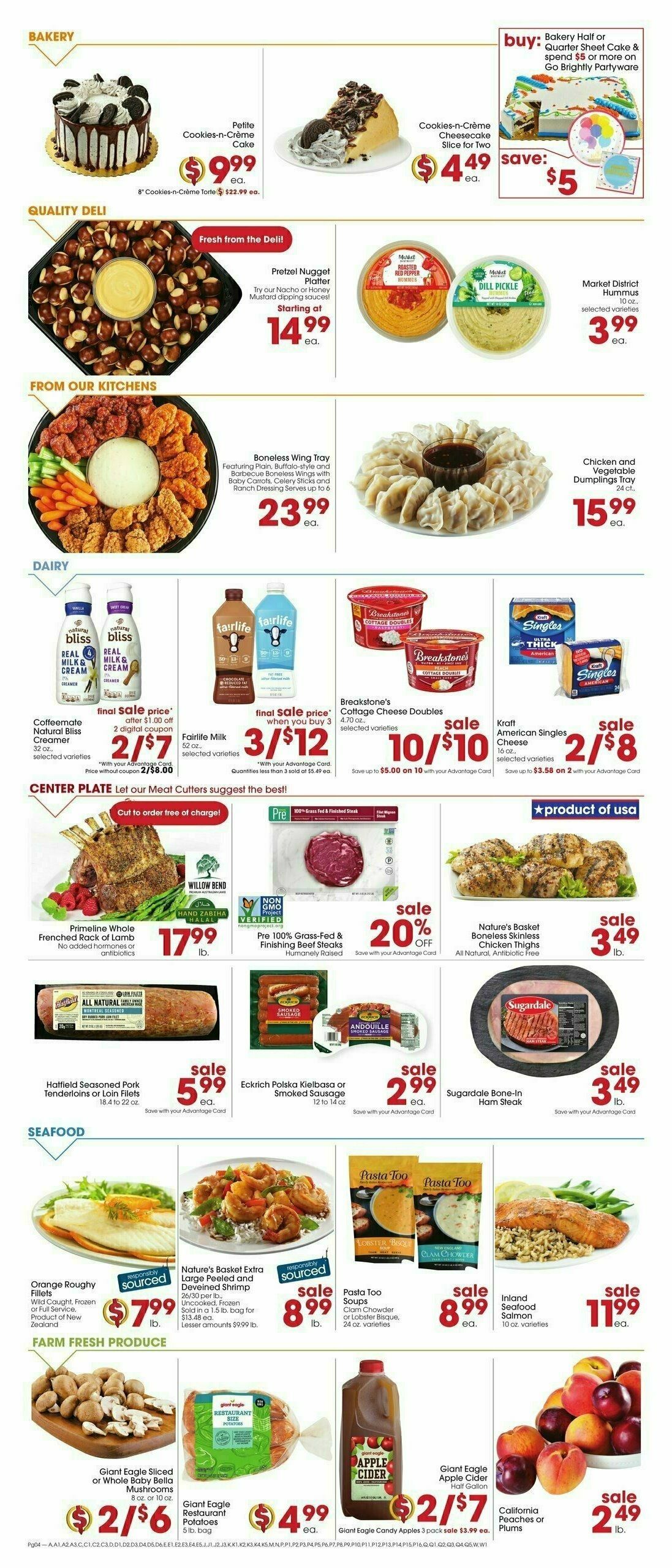 Giant Eagle Weekly Ad from September 12