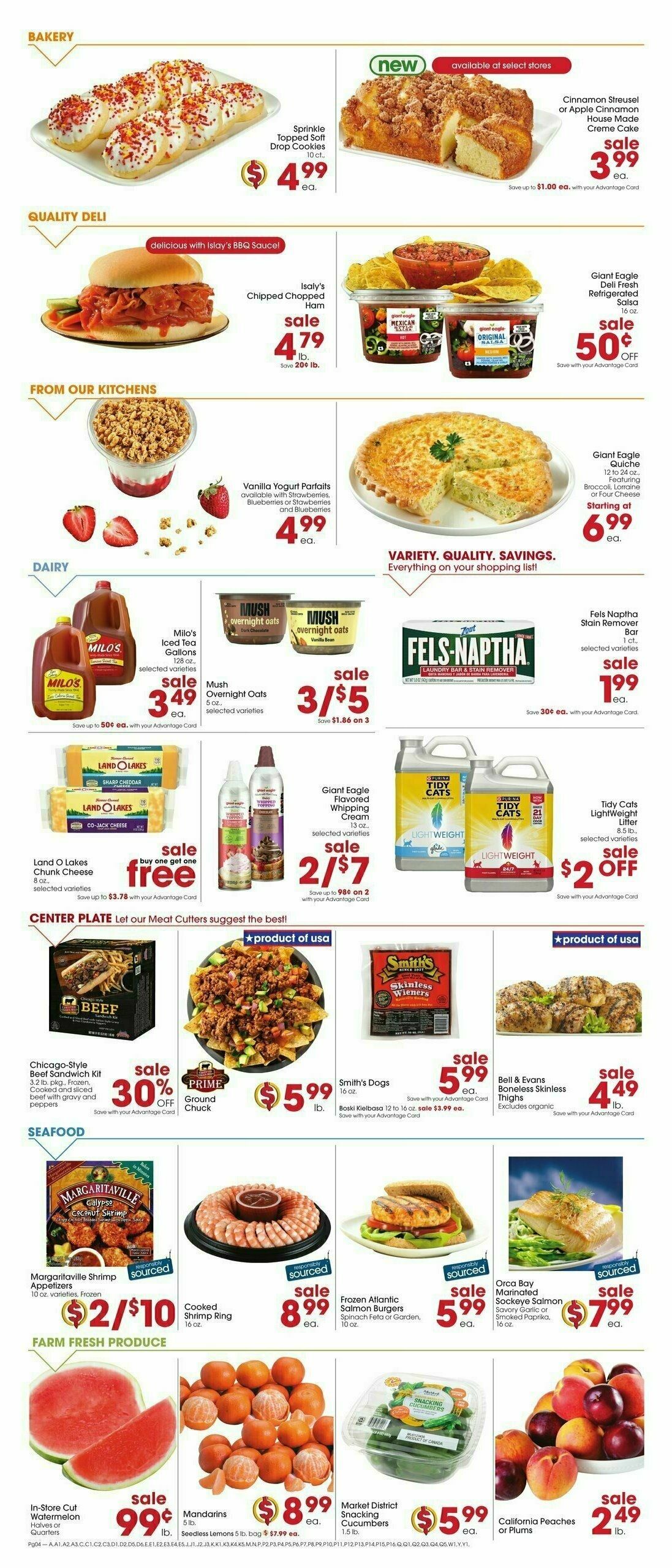 Giant Eagle Weekly Ad from September 19