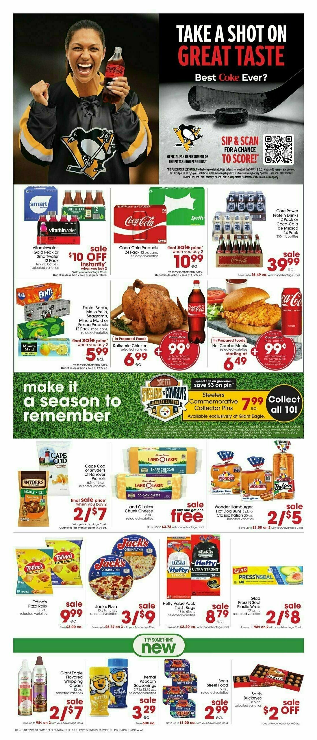 Giant Eagle Weekly Ad from October 3