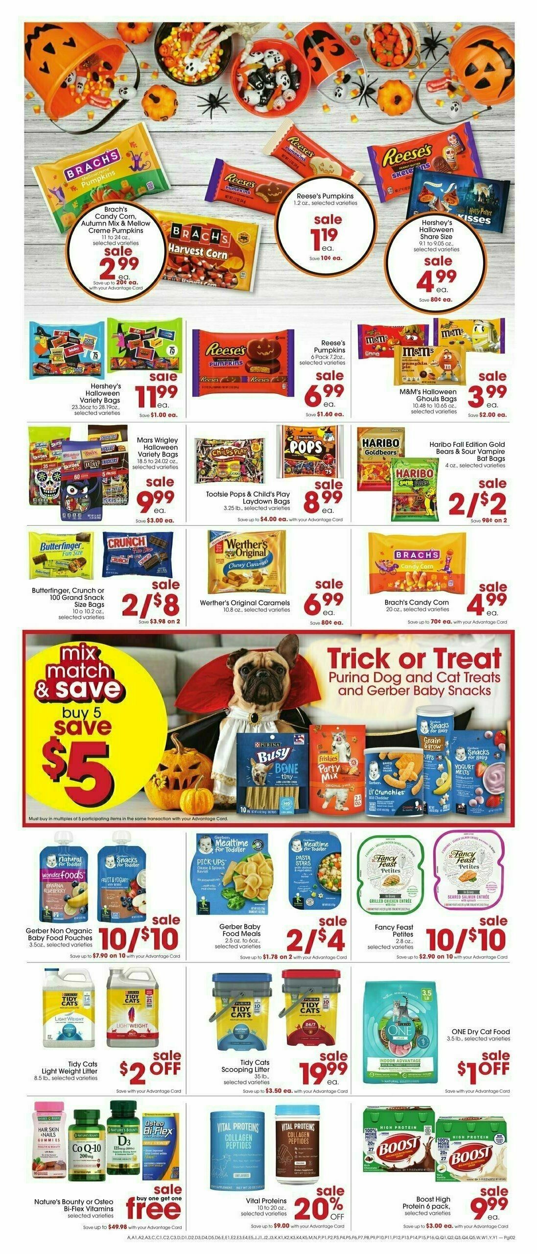 Giant Eagle Weekly Ad from October 17