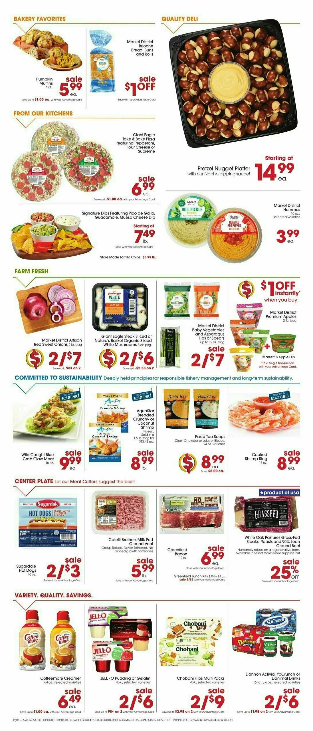 Giant Eagle Weekly Ad from October 31