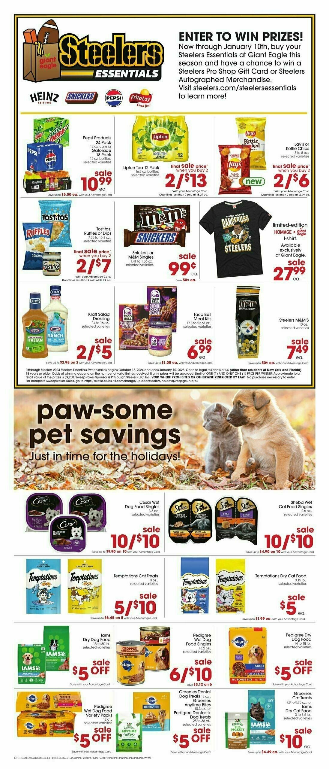 Giant Eagle Weekly Ad from November 7