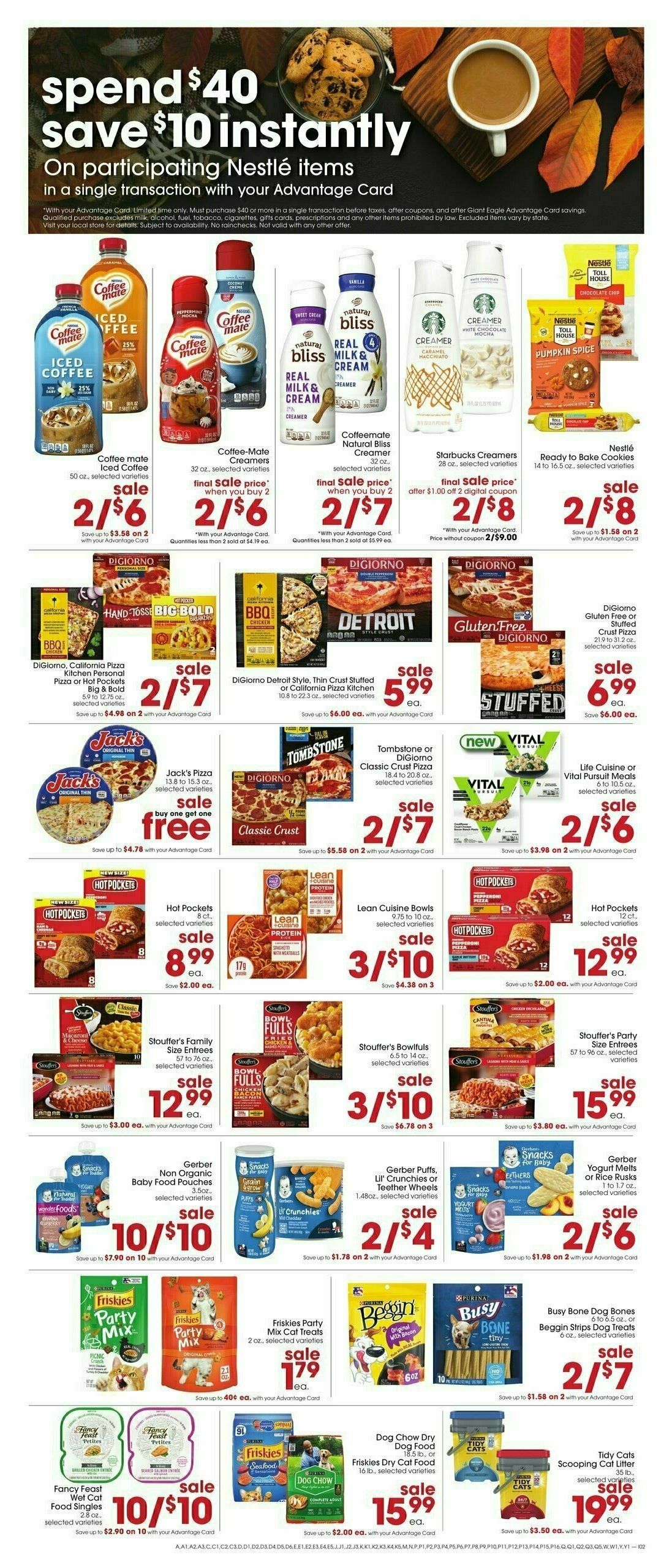 Giant Eagle Weekly Ad from November 7