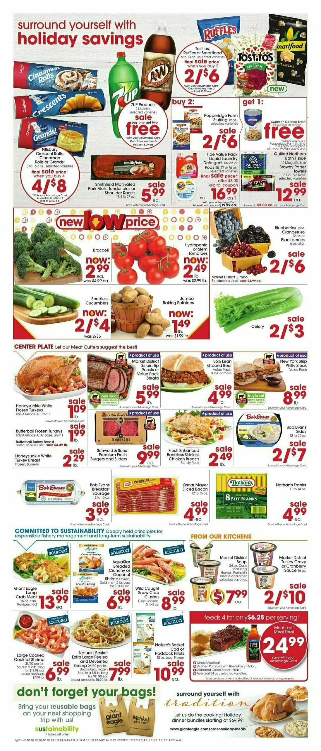 Giant Eagle Weekly Ad from November 14