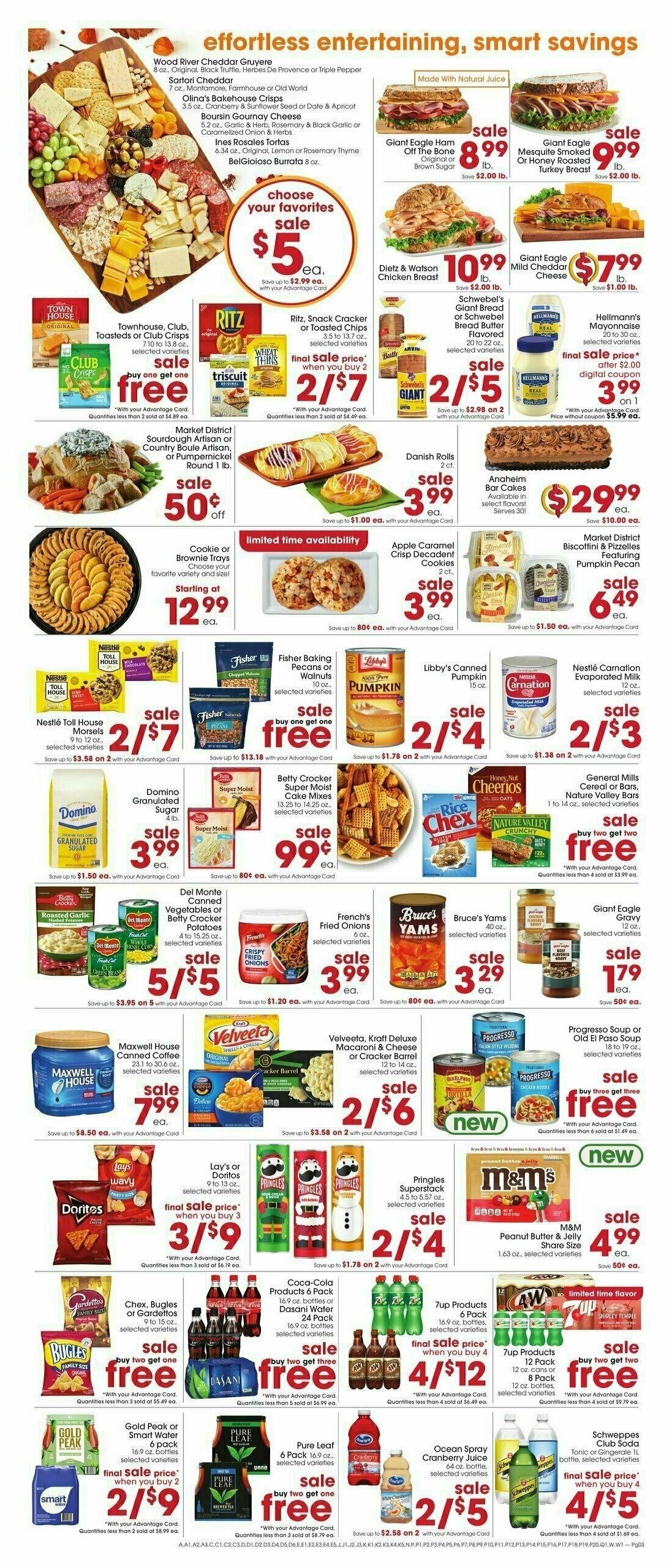 Giant Eagle Weekly Ad from November 14