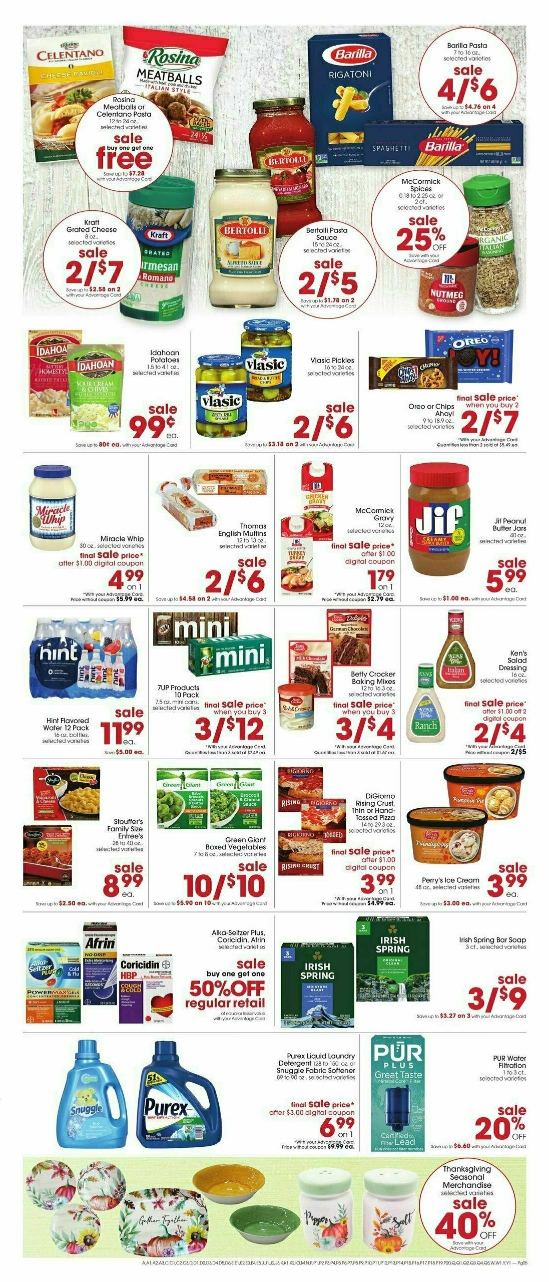 Giant Eagle Weekly Ad from November 14